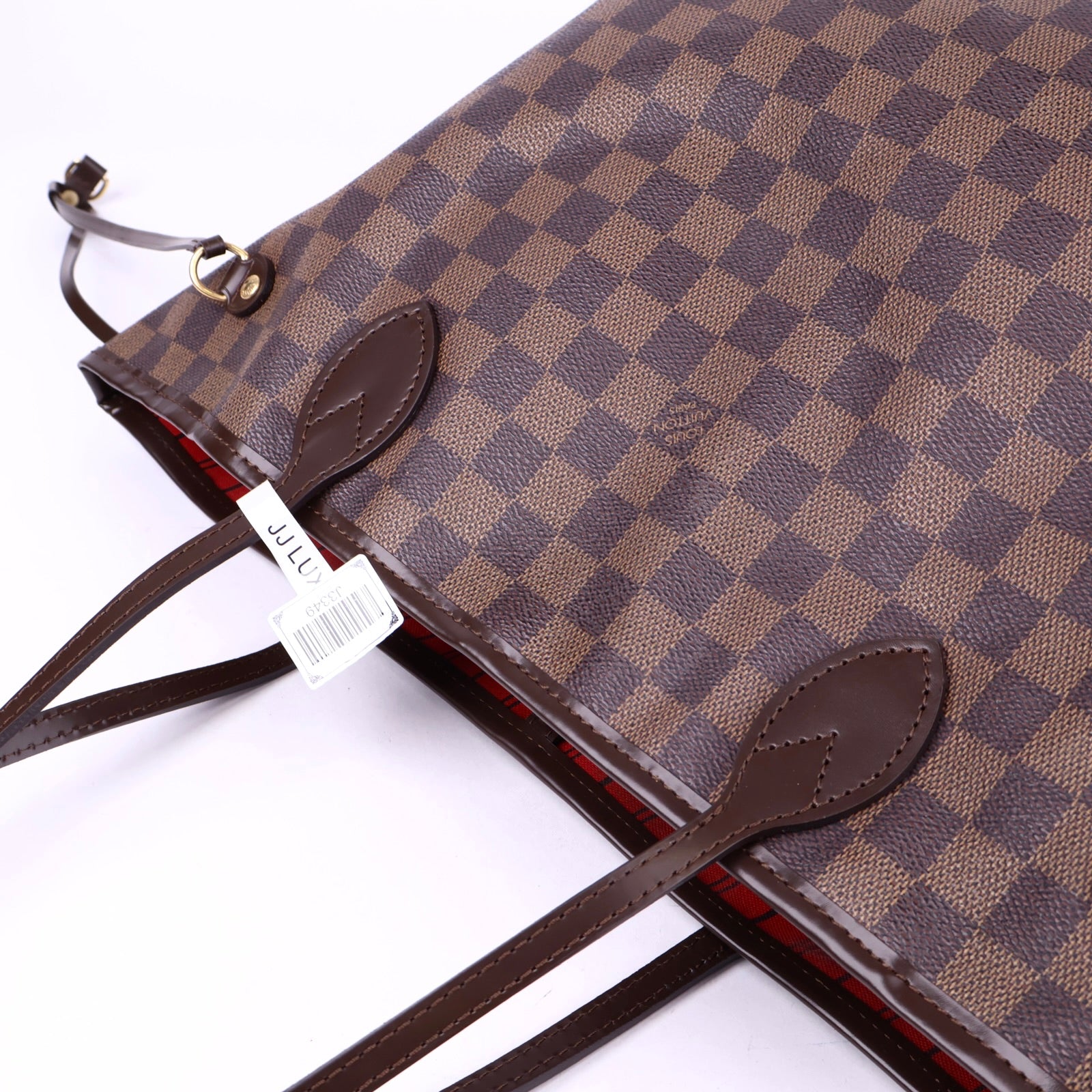 J3349 Louis Vuitton Damier Ebene Neverfull MM - Pre Owned