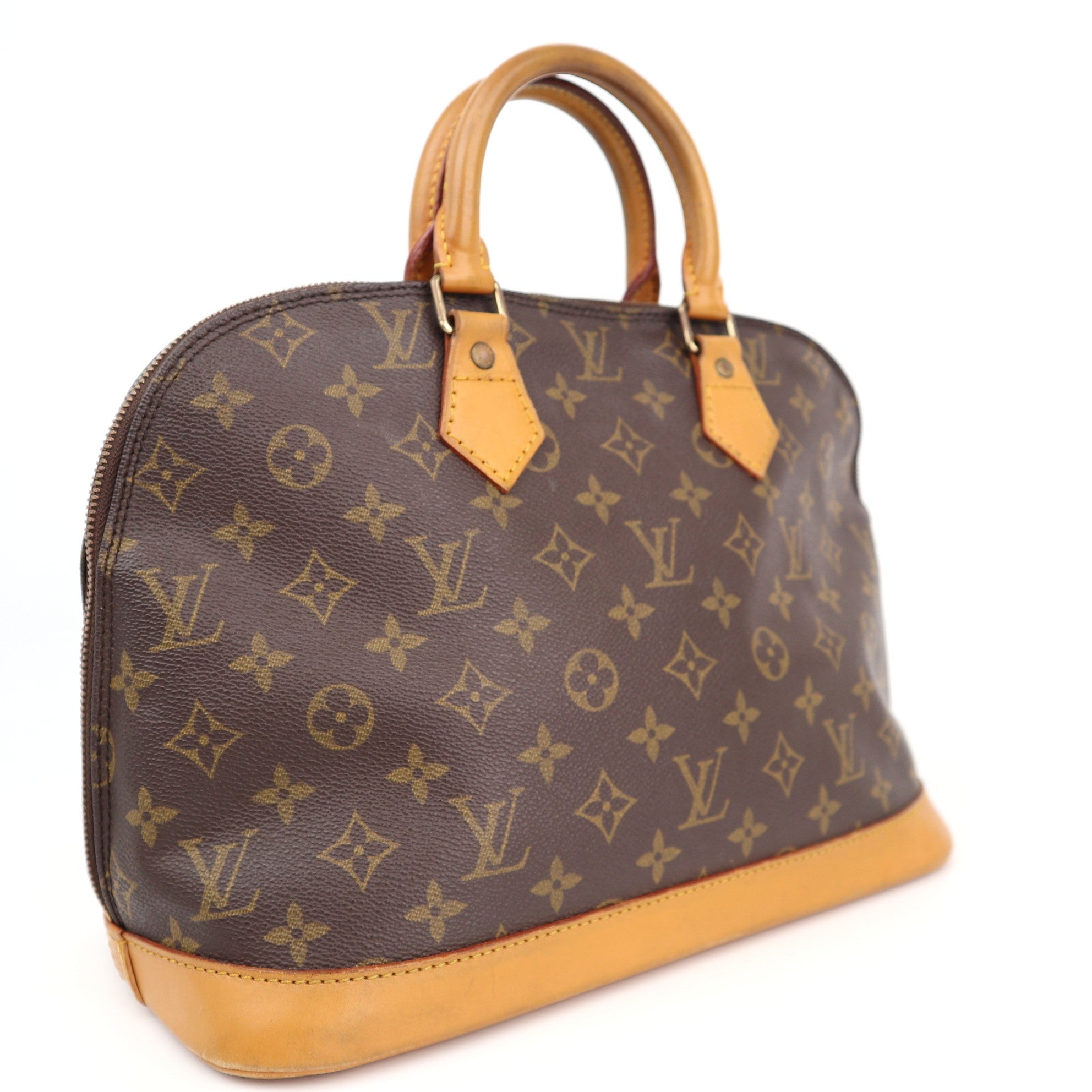 C1441R  Louis Vuitton Alma  Monogram Canvas PM handbag-Pre Owned