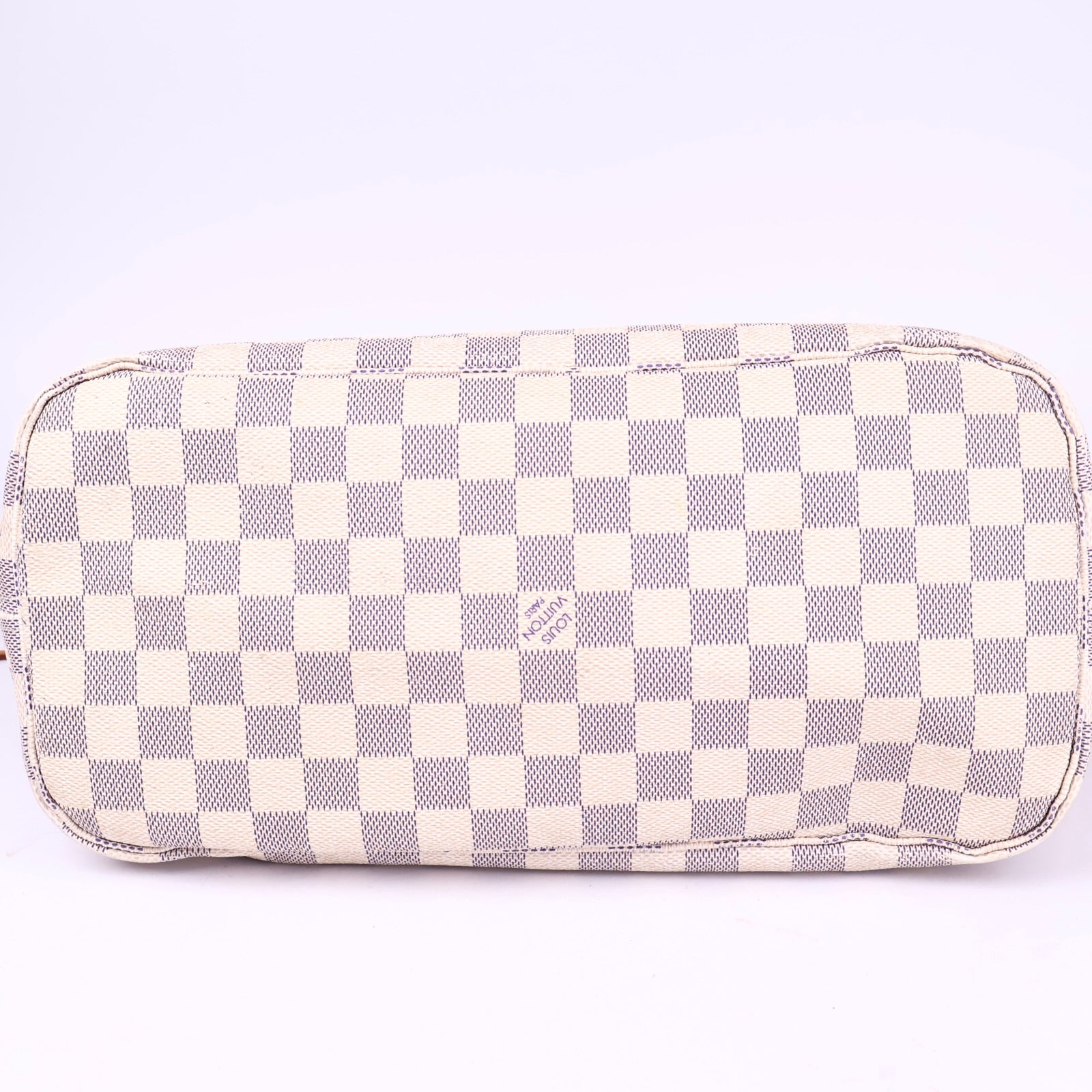 J3393 Louis Vuitton Damier Azur Neverfull MM- Pre Owned