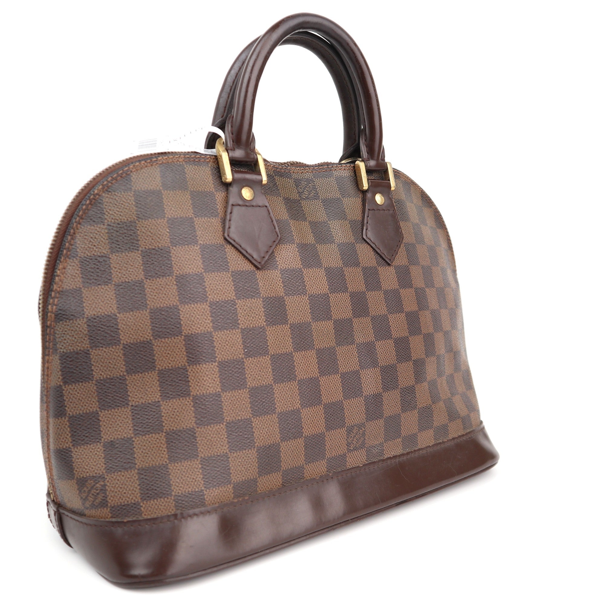 C1452 Louis Vuitton Damier Ebene Canvas Alma PM-Pre Owned