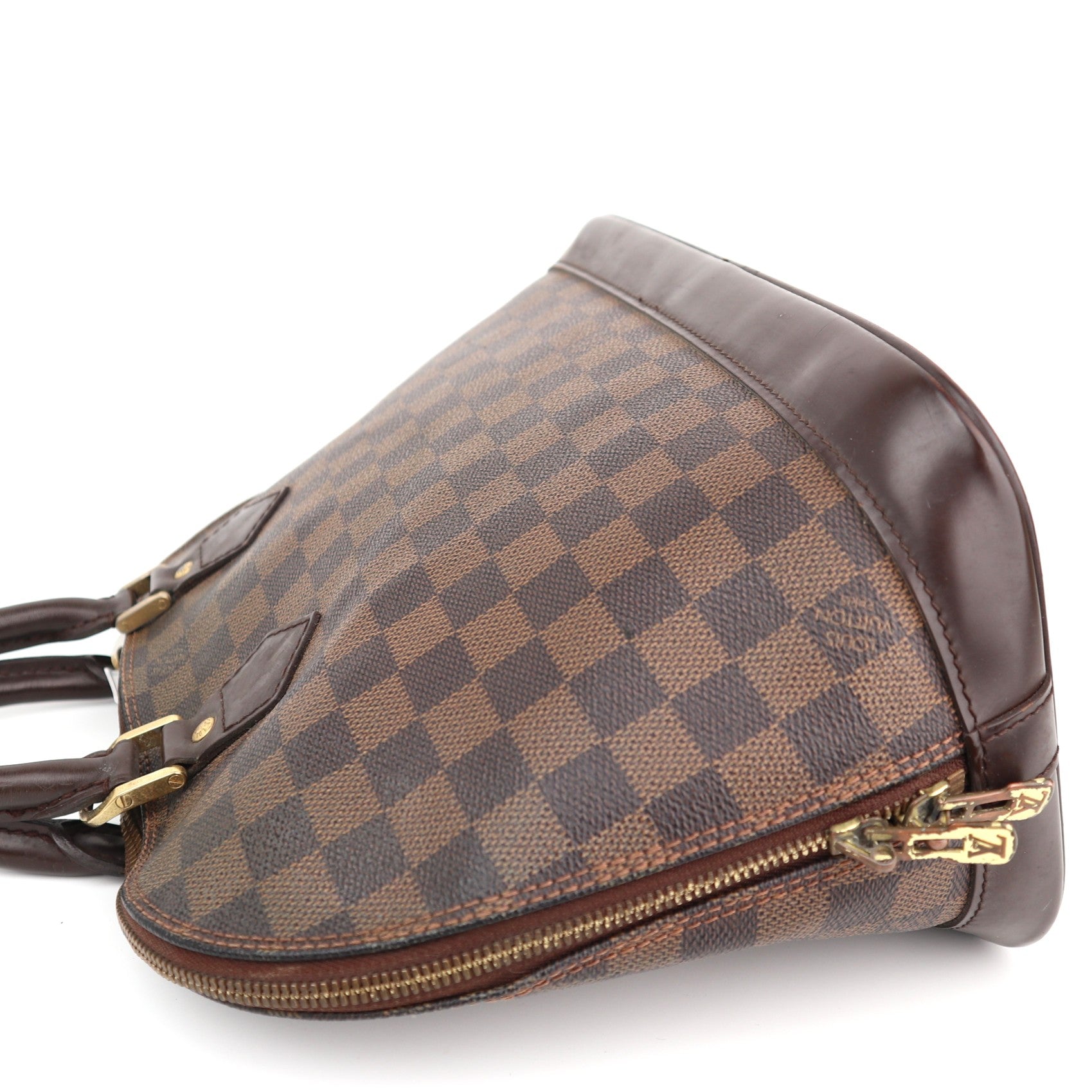 C1452 Louis Vuitton Damier Ebene Canvas Alma PM-Pre Owned