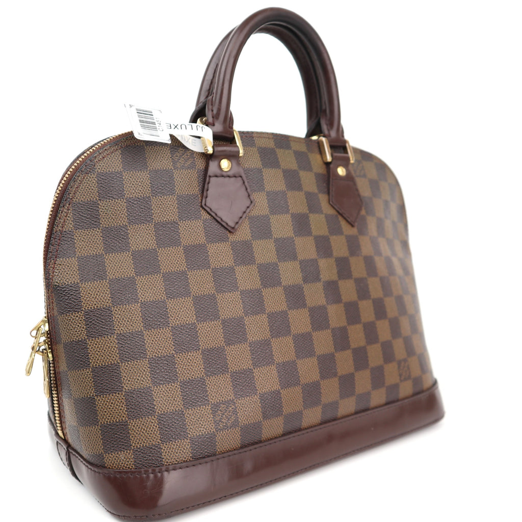 C1451R Louis Vuitton Damier Ebene Canvas Alma PM-Pre Owned