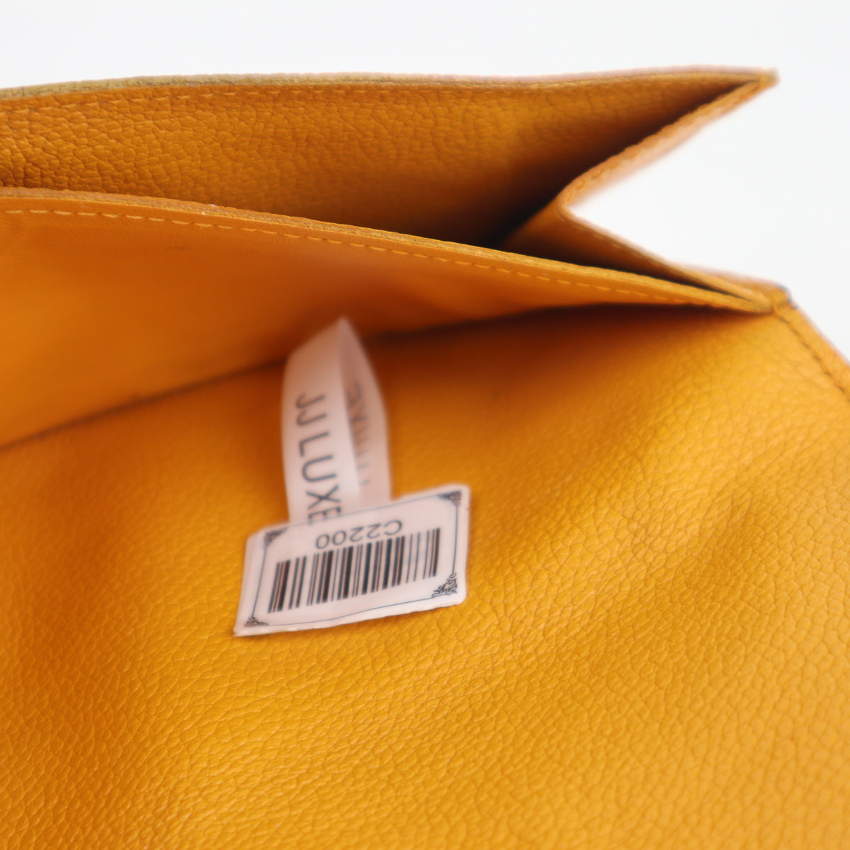 C2200 Louis Vuitton Long Wallet Monogram Empreinte Long Wallet | Pre-Owned Very Good Safran Yellow embossed leather