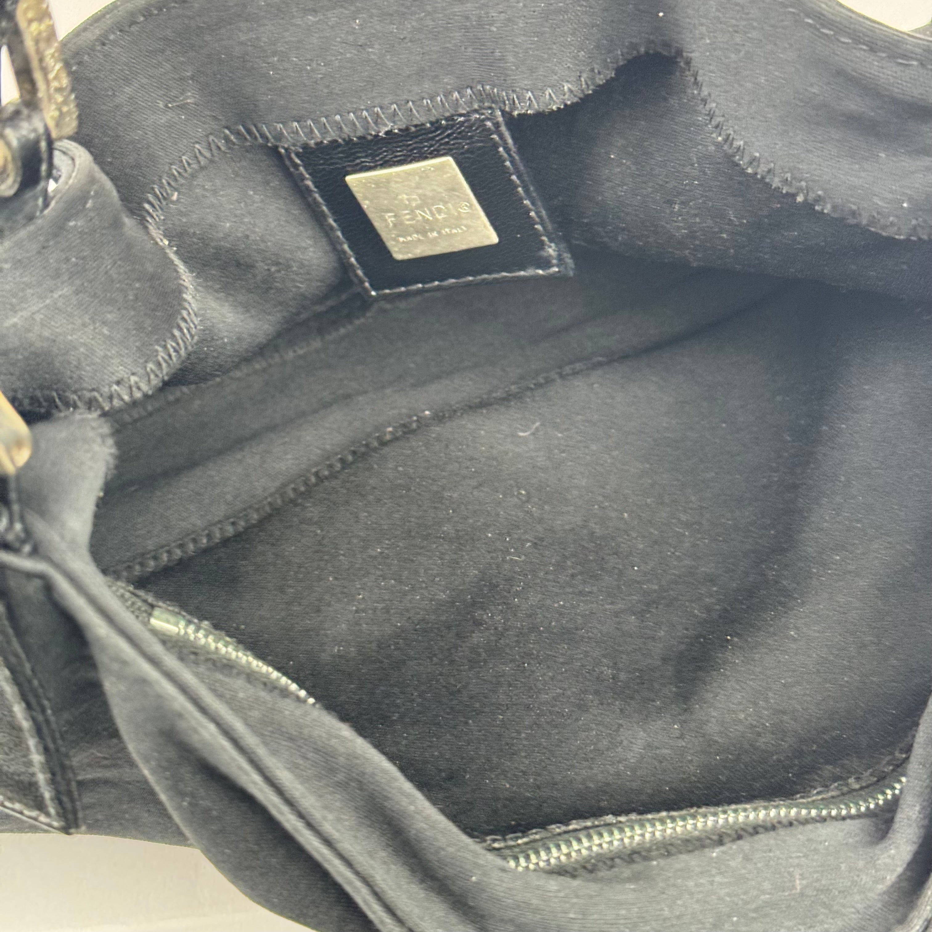 FENDI Mamma Baguette black Shoulder Bag - Pre Owned