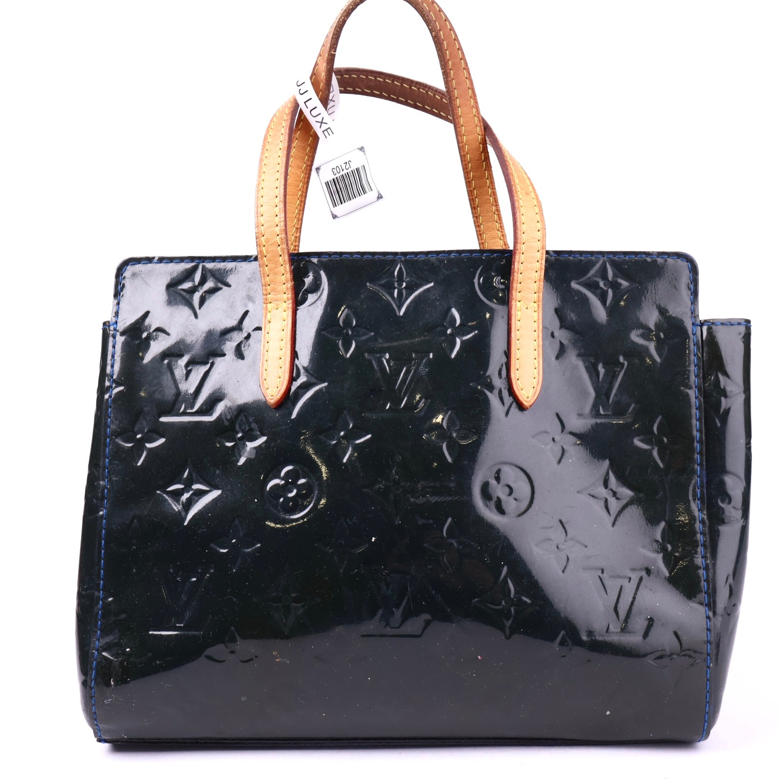 J2103 Louis Vuitton Vernis Catalina BB Grand Blue- Pre Owned