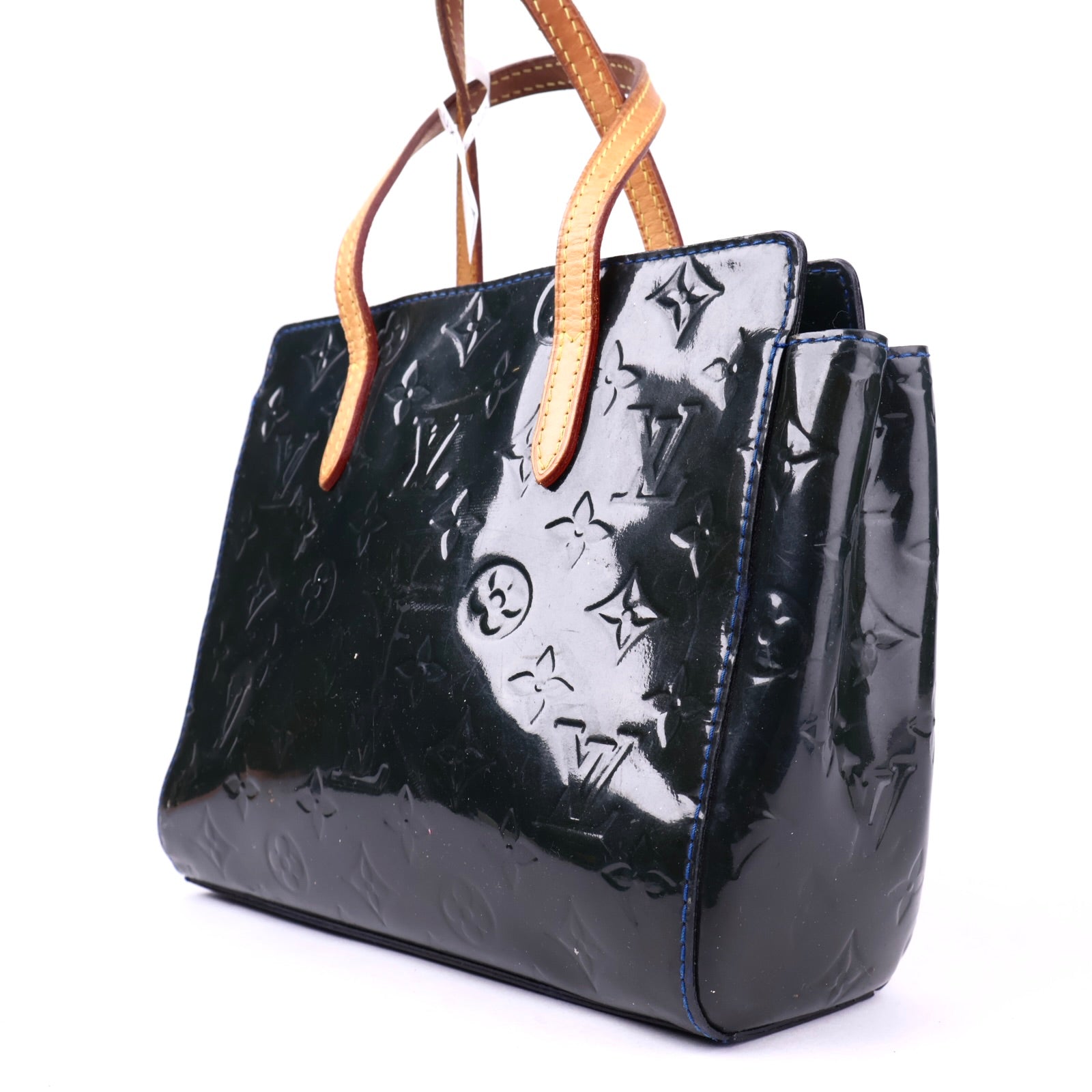 J2103 Louis Vuitton Vernis Catalina BB Grand Blue- Pre Owned
