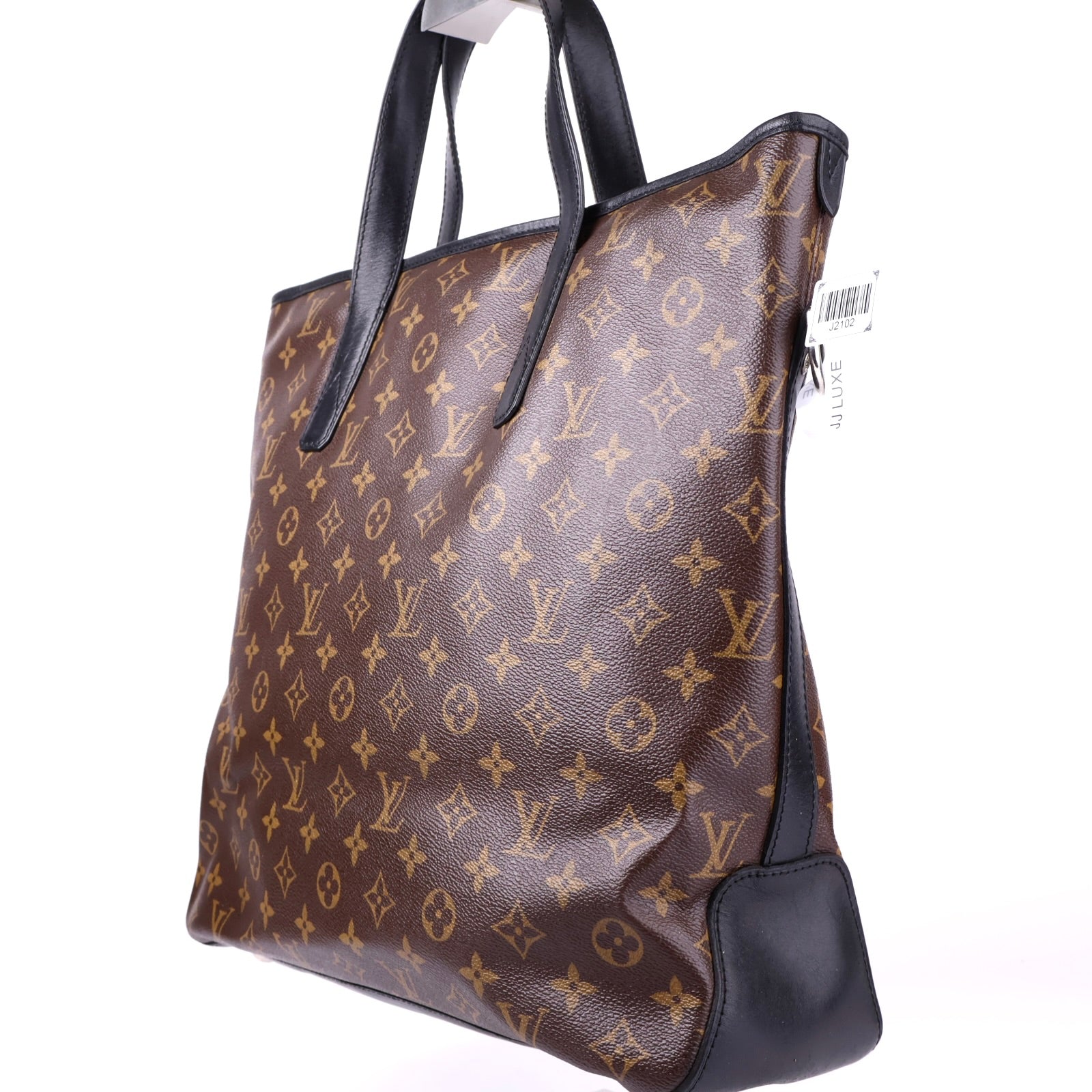 J2102 Louis Vuitton Monogram Macassar Canvas Davis Tote Bag- Pre Owned