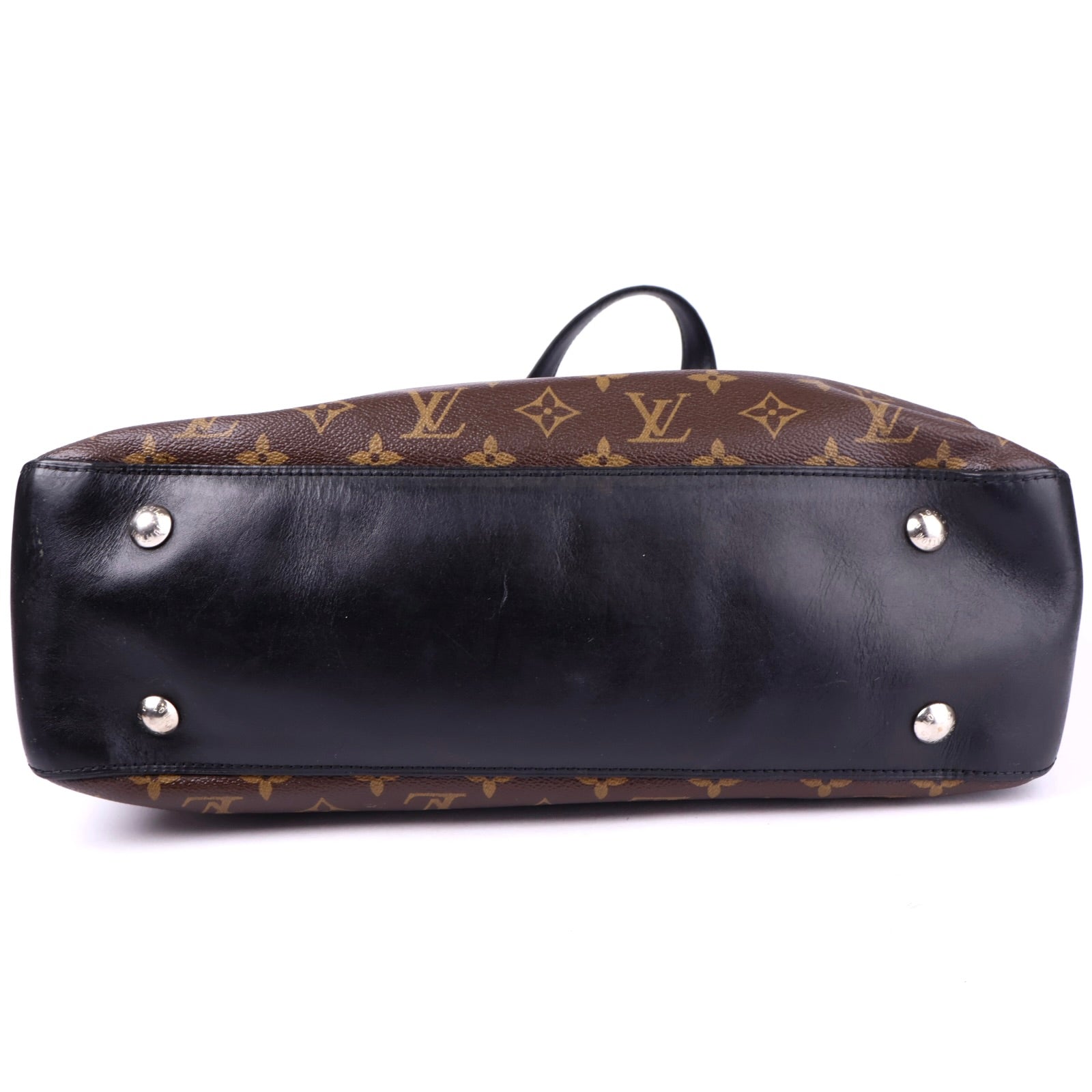 J2102 Louis Vuitton Monogram Macassar Canvas Davis Tote Bag- Pre Owned