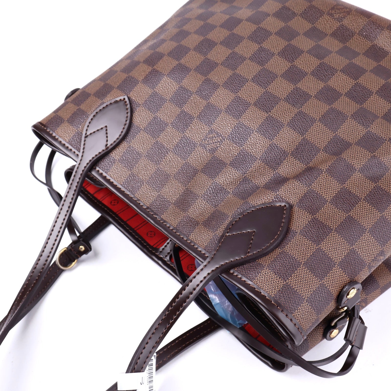 J2100 Louis Vuitton Damier Ebene Neverfull PM- Pre Owned