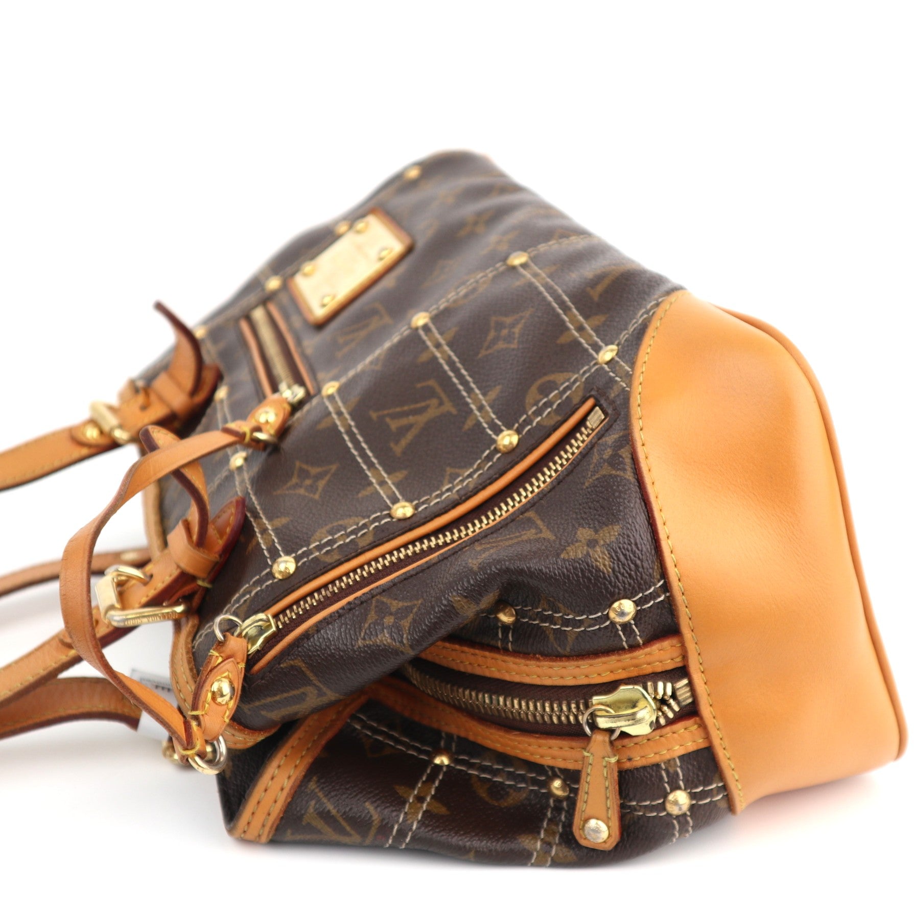C1450 Louis Vuitton Limited Edition Monogram Canvas Riveting Bag-Pre Owned