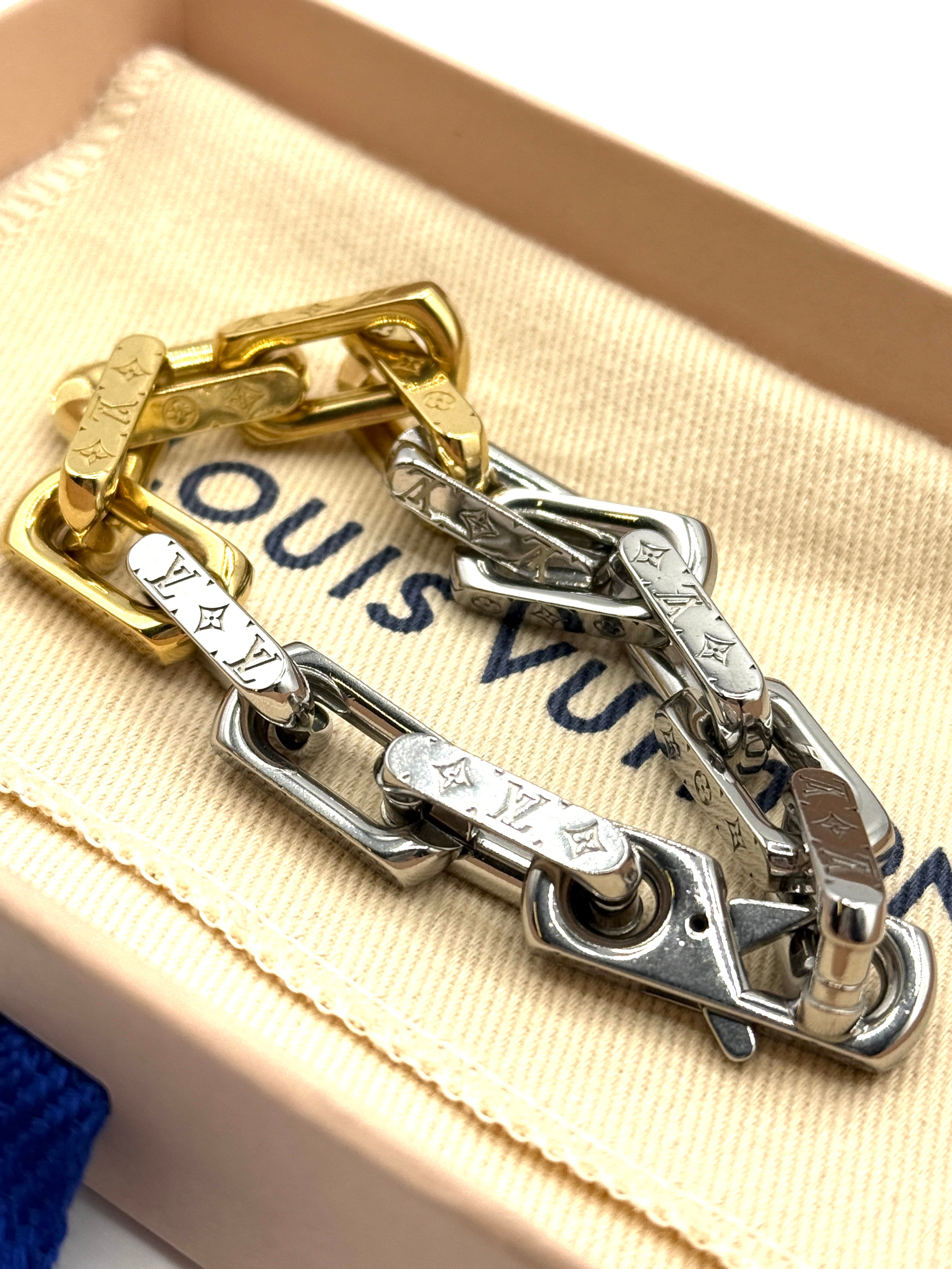 Louis Vuitton Monogram Collier Chain Link Bracelet