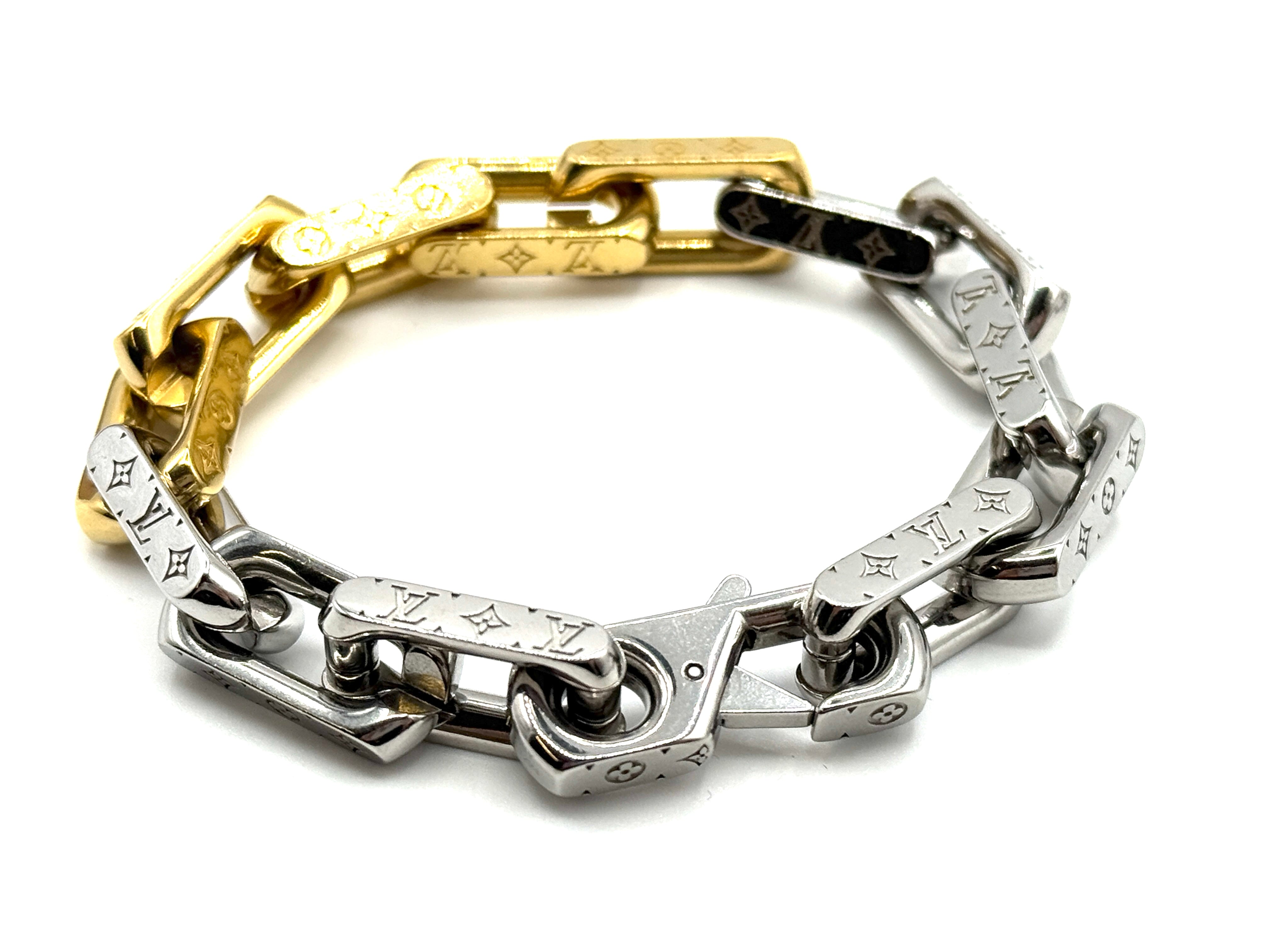 Louis Vuitton Monogram Collier Chain Link Bracelet