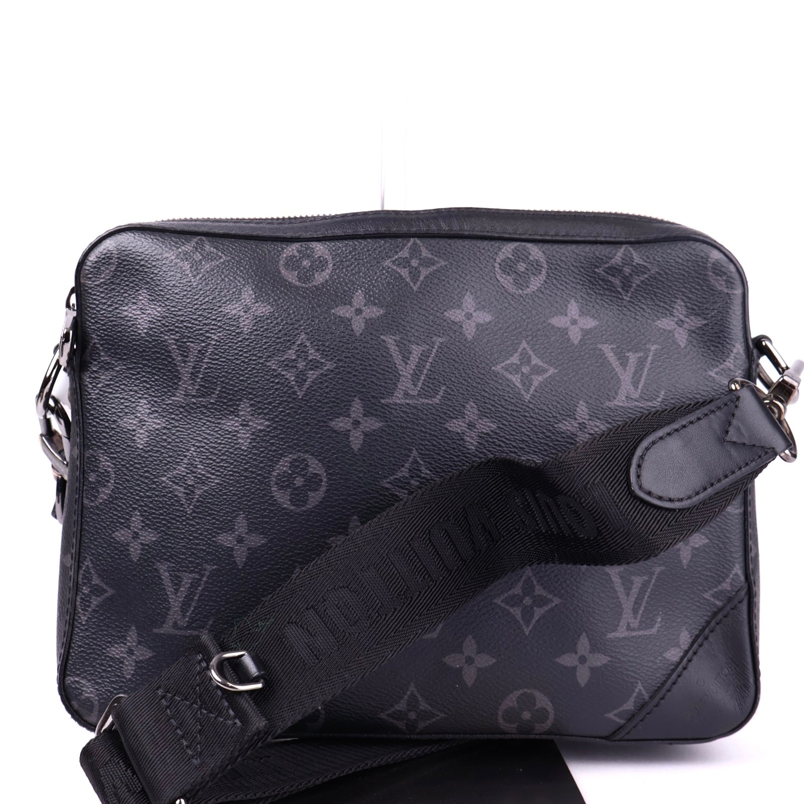 J2094 Louis Vuitton Monogram Canvas Messenger Bag Grey- Pre Owned