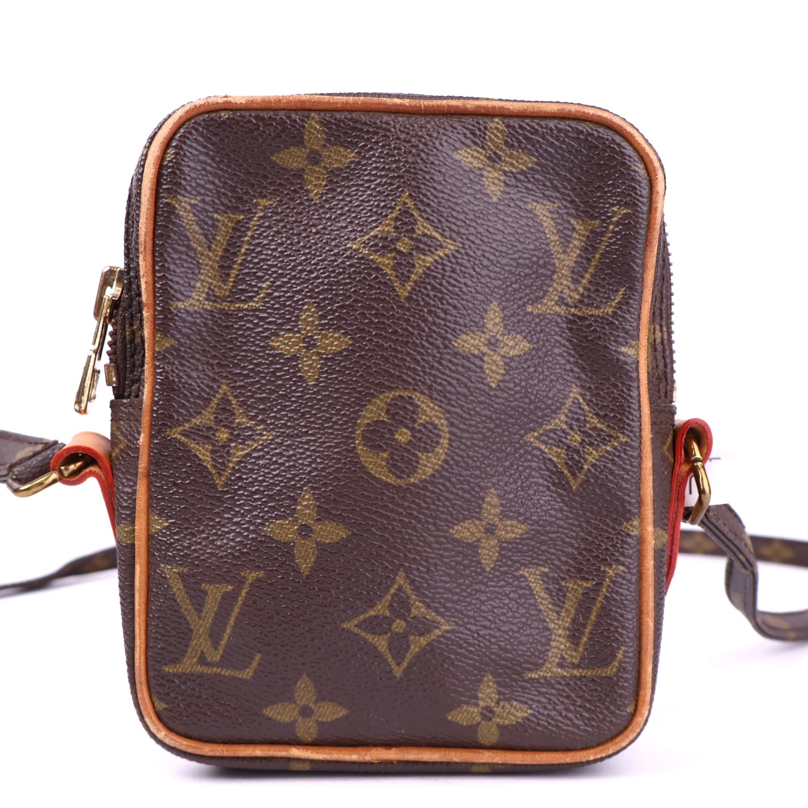 J2098 Louis Vuitton Danube Handbag Monogram Canvas Mini crossbody bag- Pre Owned