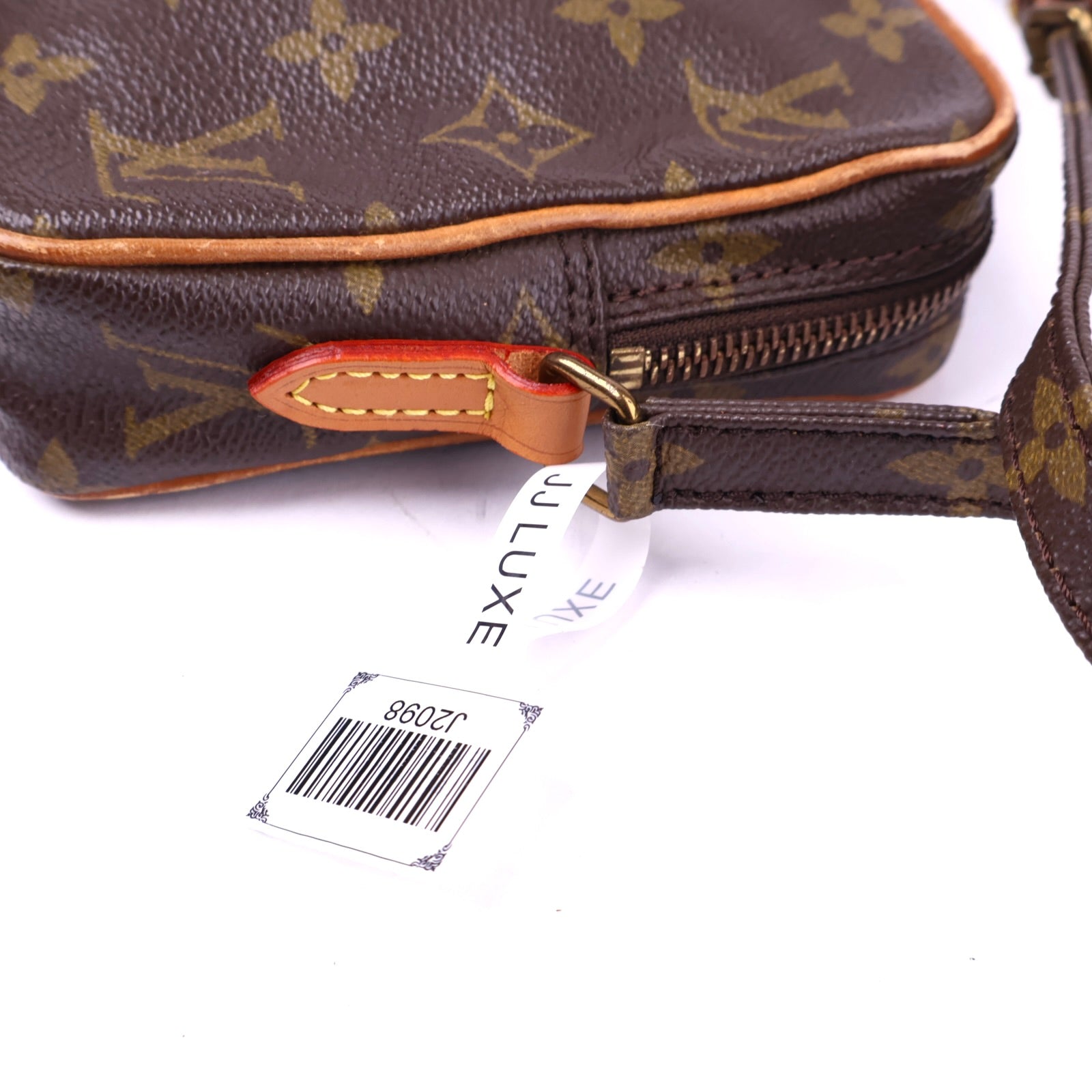 J2098 Louis Vuitton Danube Handbag Monogram Canvas Mini crossbody bag- Pre Owned
