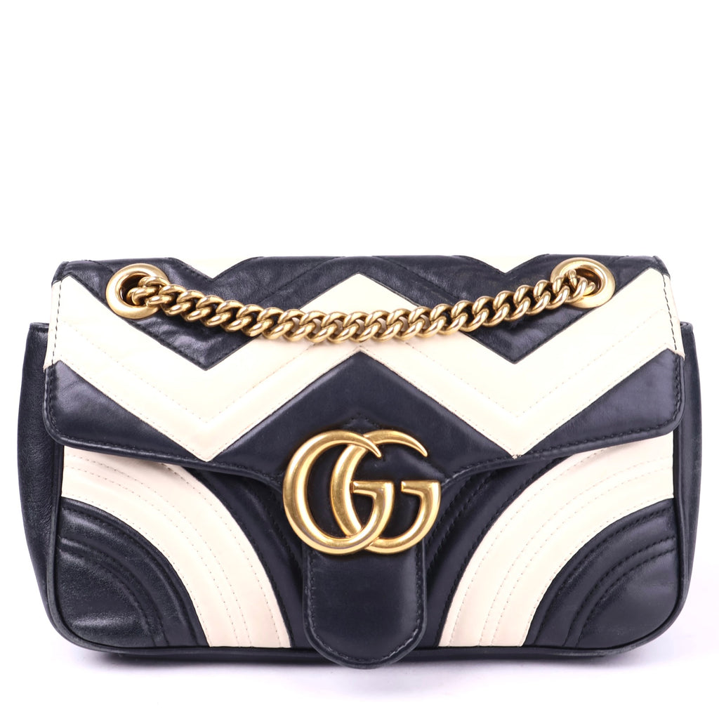 J2096# Gucci GG Marmont Small Matelassé bag- Pre Owned