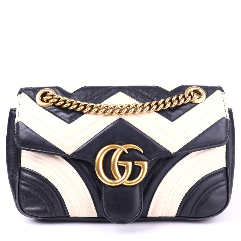 J2096 Gucci GG Marmont Small Matelassé bag- Pre Owned