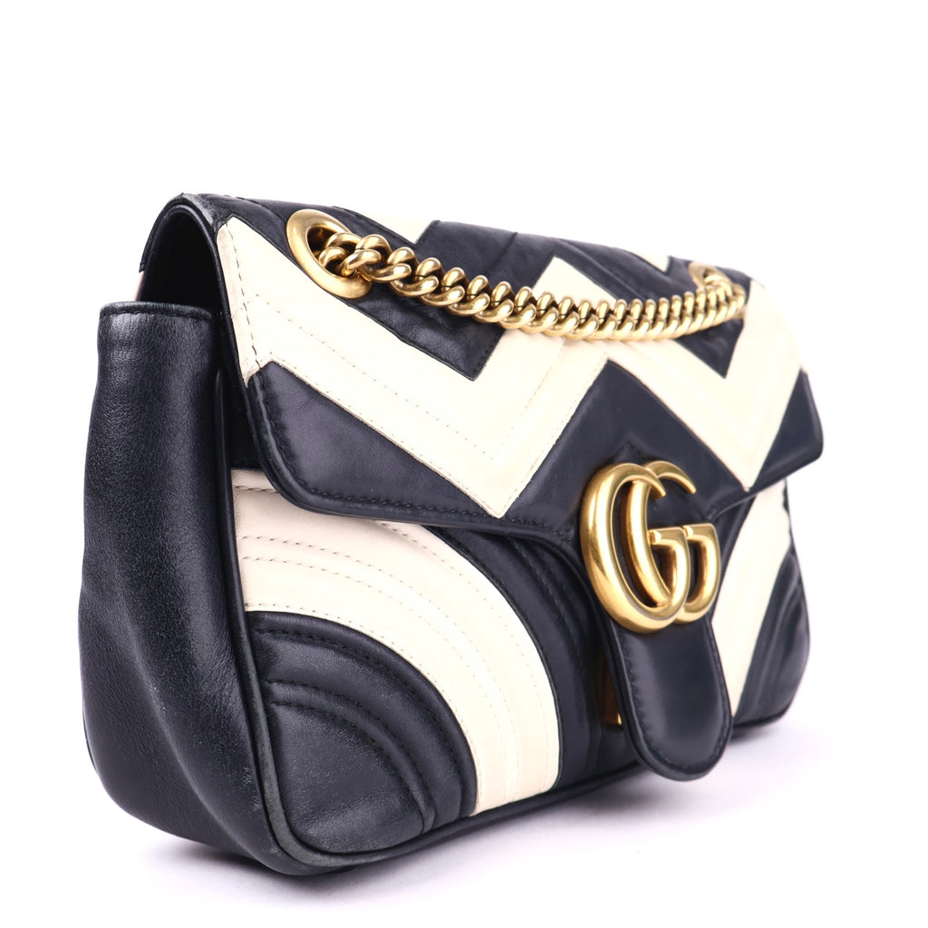 J2096# Gucci GG Marmont Small Matelassé bag- Pre Owned
