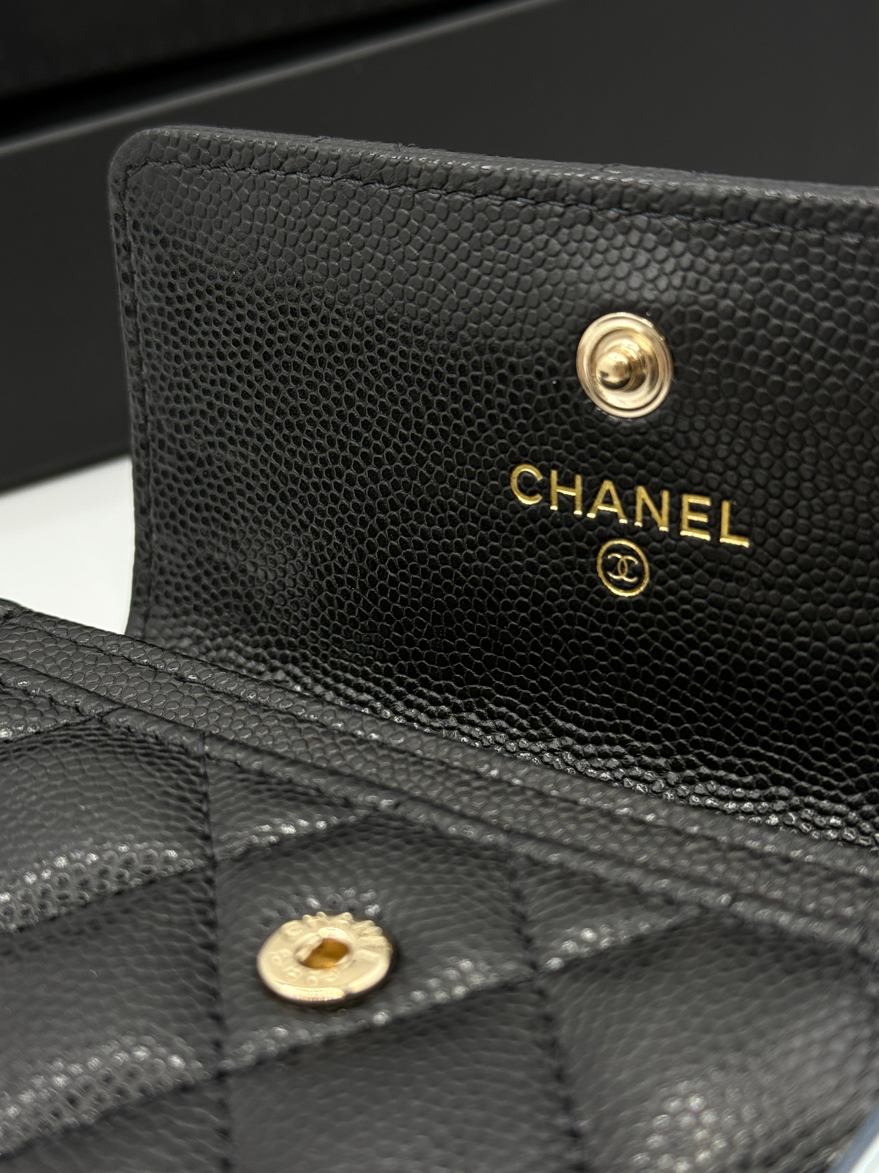 Chanel Timeless/Classique Leather Wallet