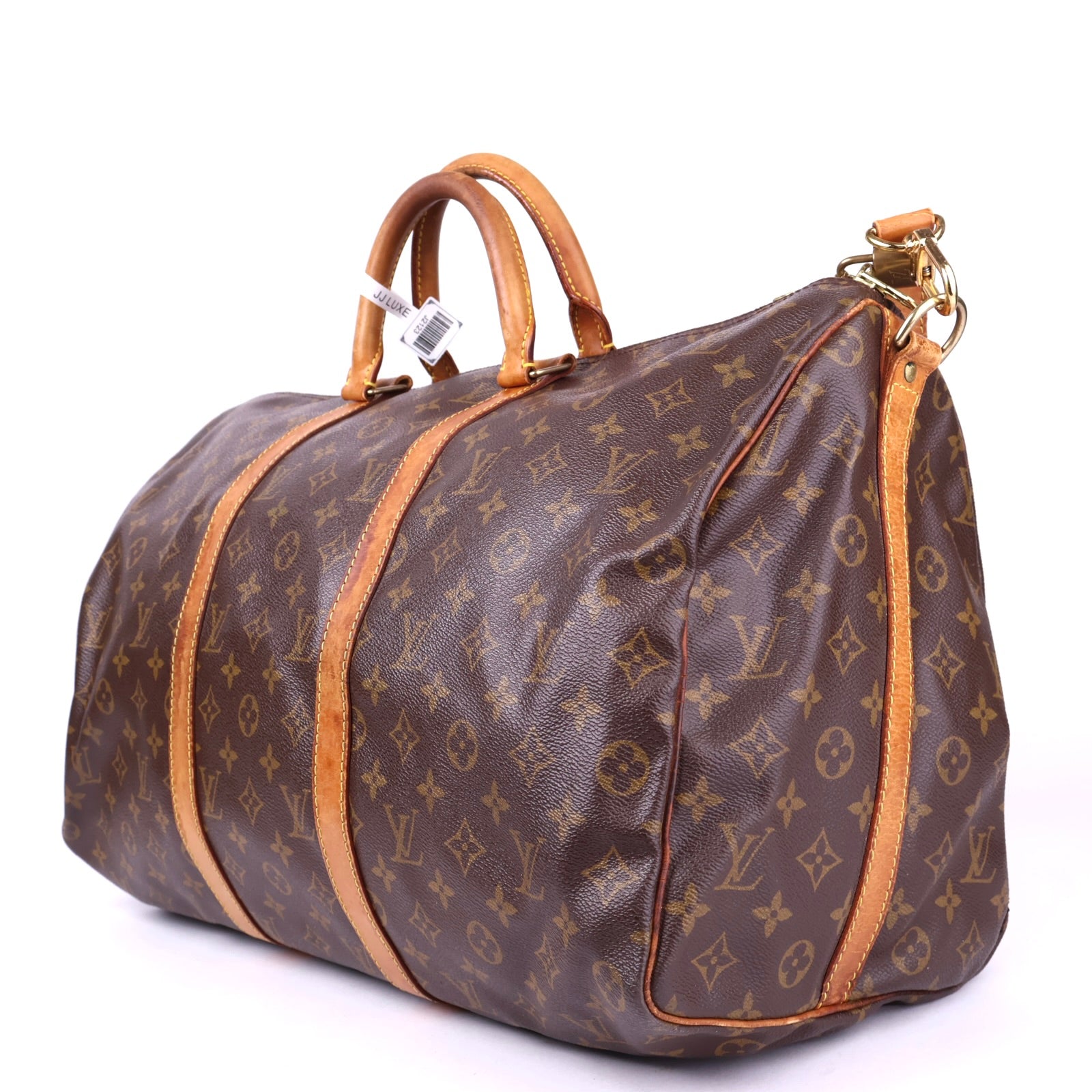 J2123 Louis Vuitton Keepall Bandouliere 55 Monogram Boston bag- Pre Owned