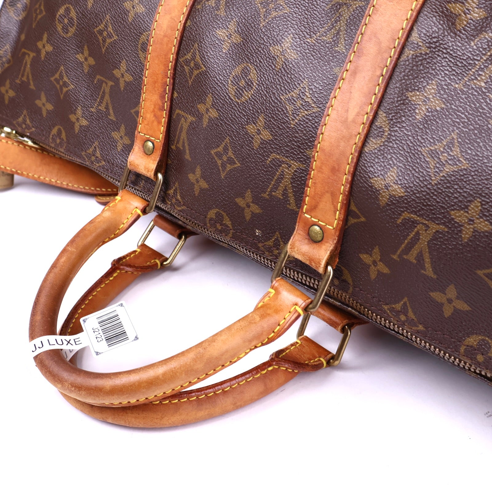 J2123 Louis Vuitton Keepall Bandouliere 55 Monogram Boston bag- Pre Owned