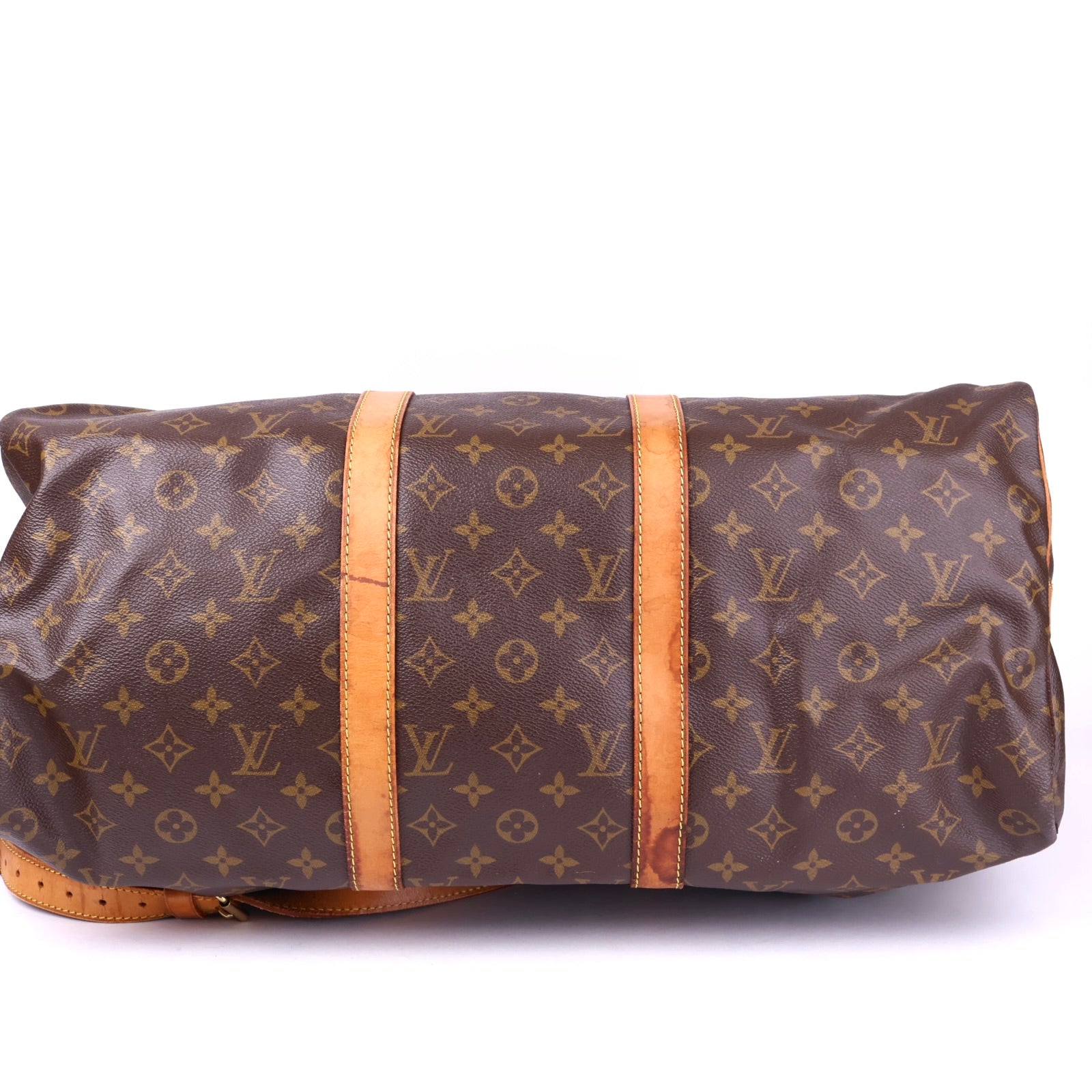 J2123 Louis Vuitton Keepall Bandouliere 55 Monogram Boston bag- Pre Owned
