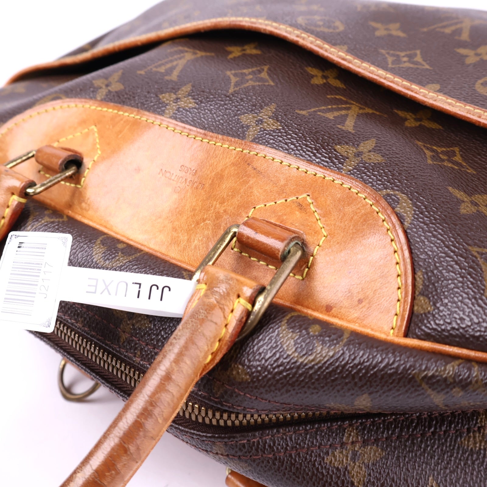J2117 Louis Vuitton Monogram Canvas Deauville Bag- Pre Owned