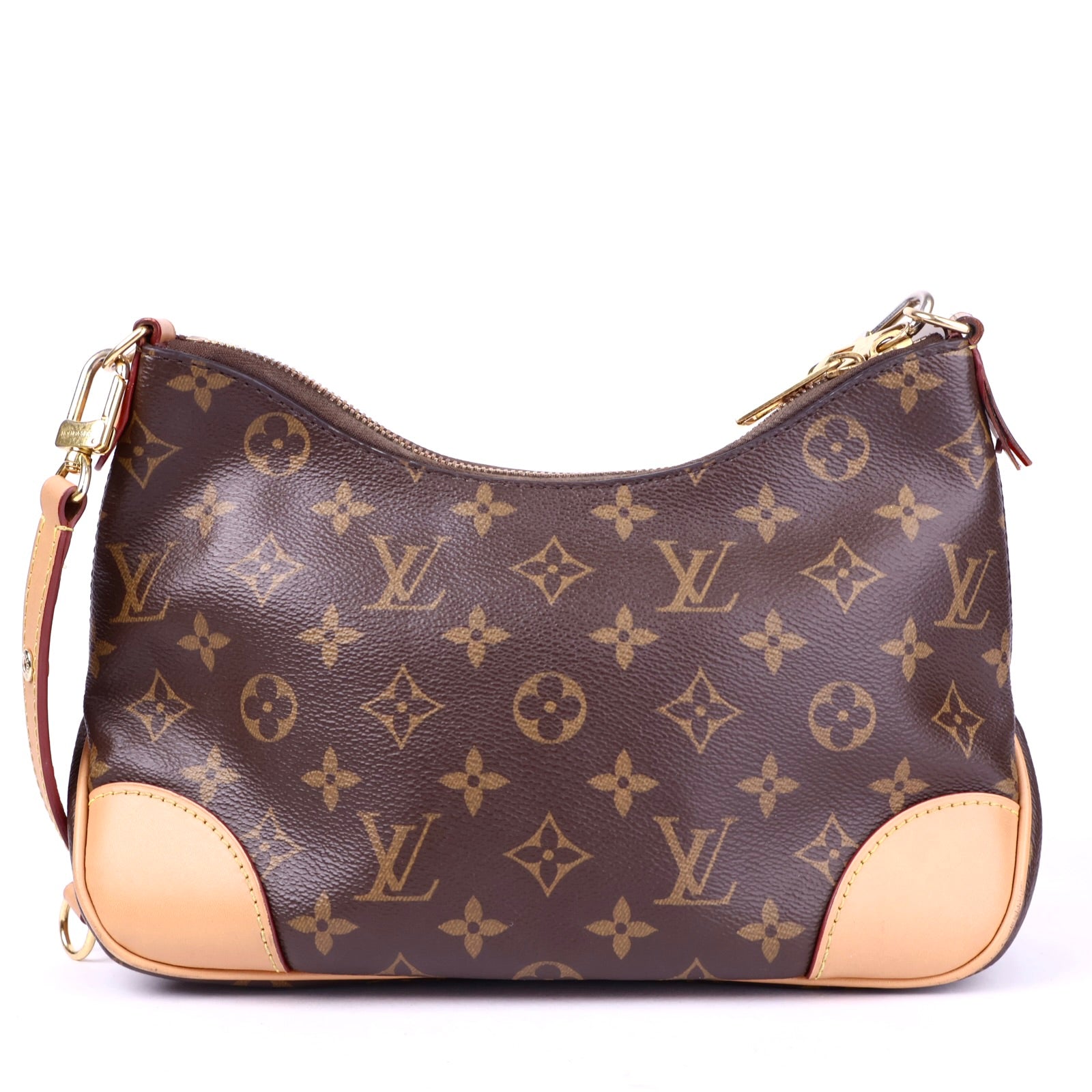 J2115R Louis Vuitton Brown Monogram Canvas Boulogne PM Handbag- Pre Owned