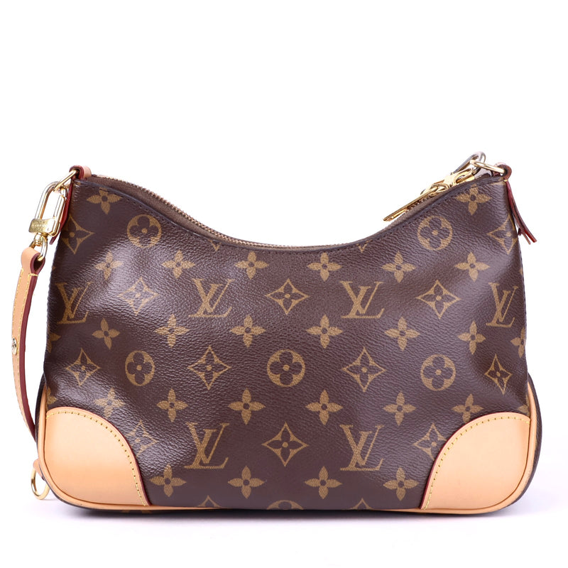 J2115R Louis Vuitton Brown Monogram Canvas Boulogne PM Handbag- Pre Owned