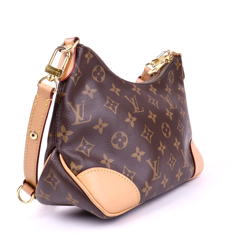 J2115R Louis Vuitton Brown Monogram Canvas Boulogne PM Handbag- Pre Owned