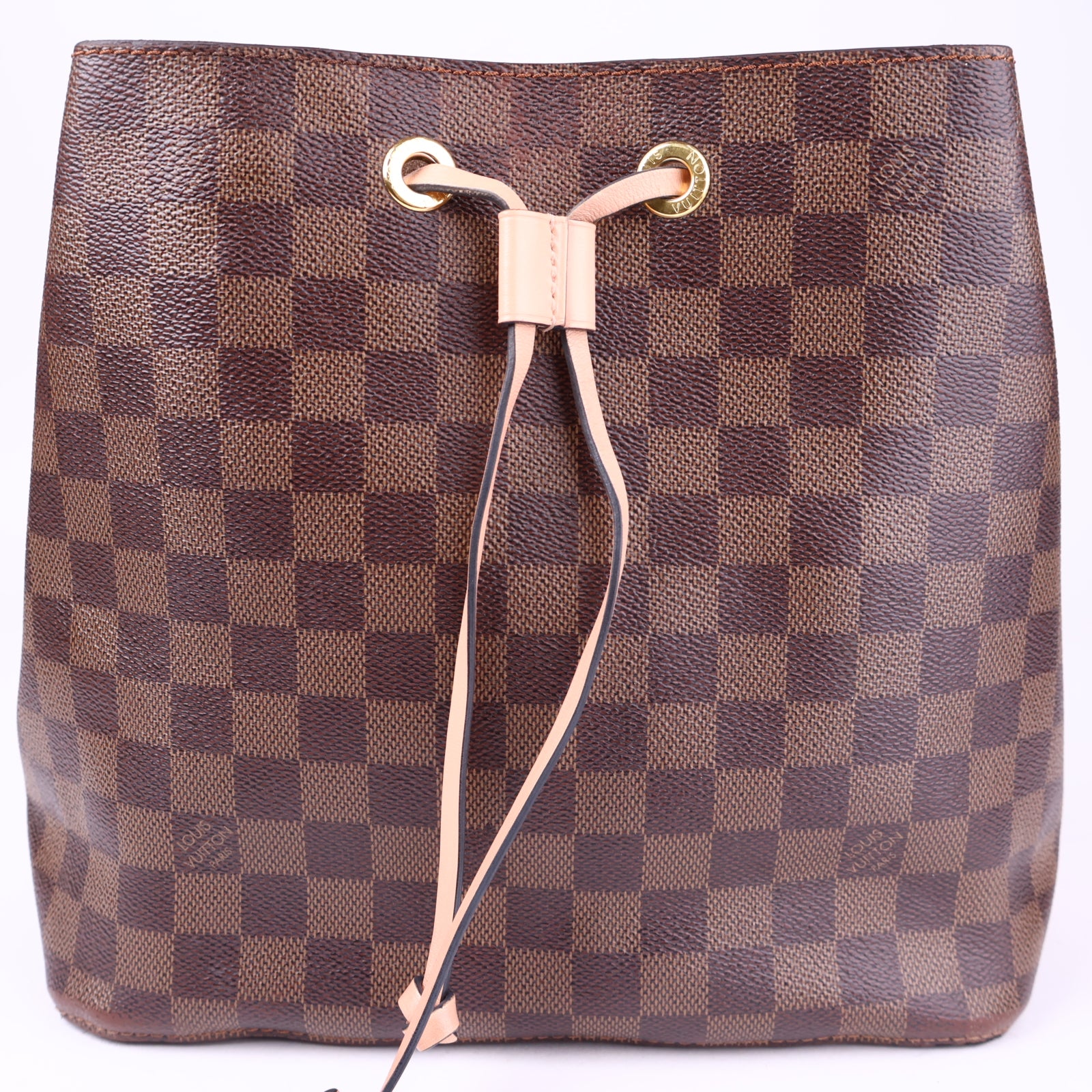 J3321 Louis Vuitton Venus Damier Canvas Neonoe Bag- Pre Owned