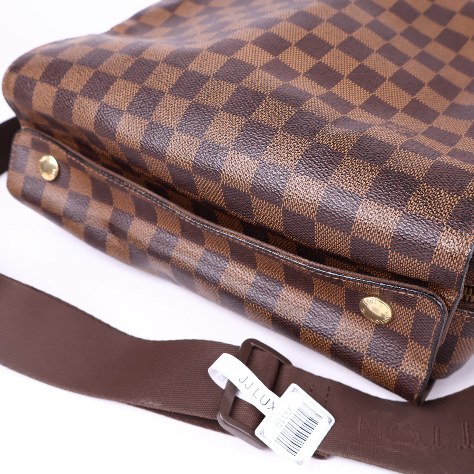 J3319 Louis Vuitton Damier Canvas Naviglio Messenger Bag- Pre Owned