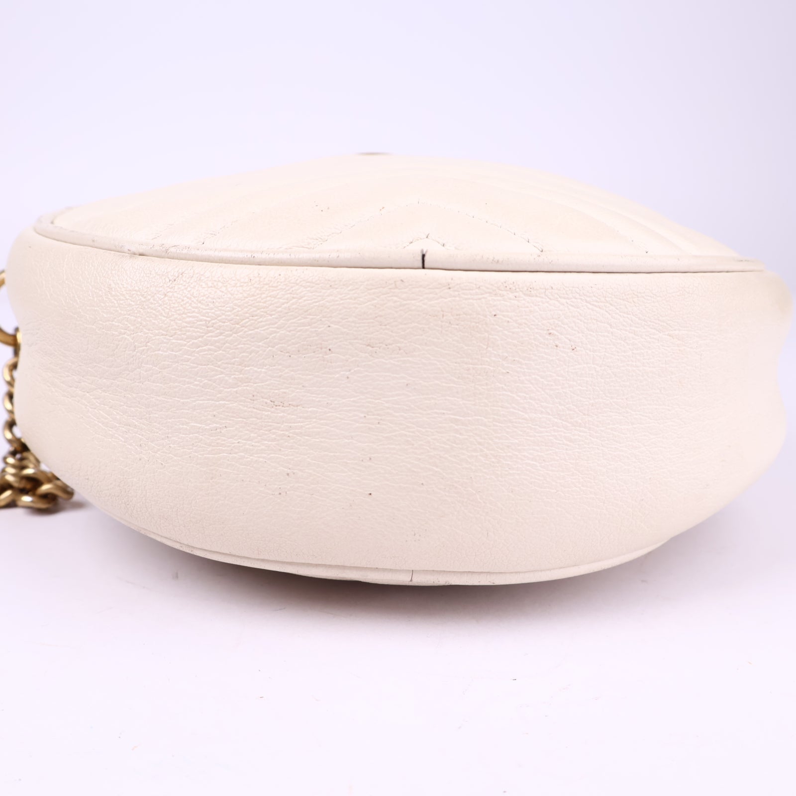 J3344 Gucci GG Marmont Round Shoulder Bag- Pre Owned