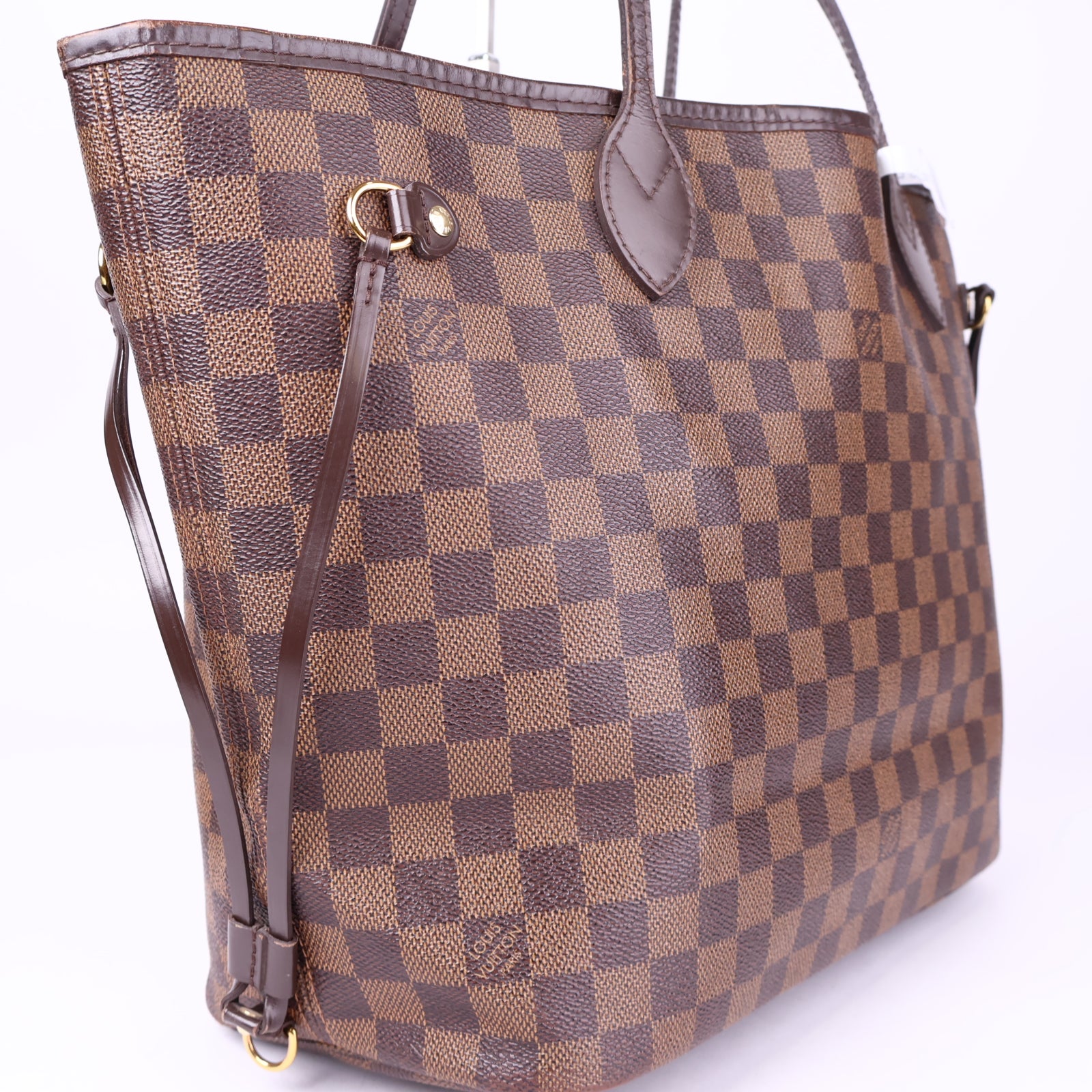 J3342 Louis Vuitton Damier Ebene Neverfull MM Tote Bag- Pre Owned