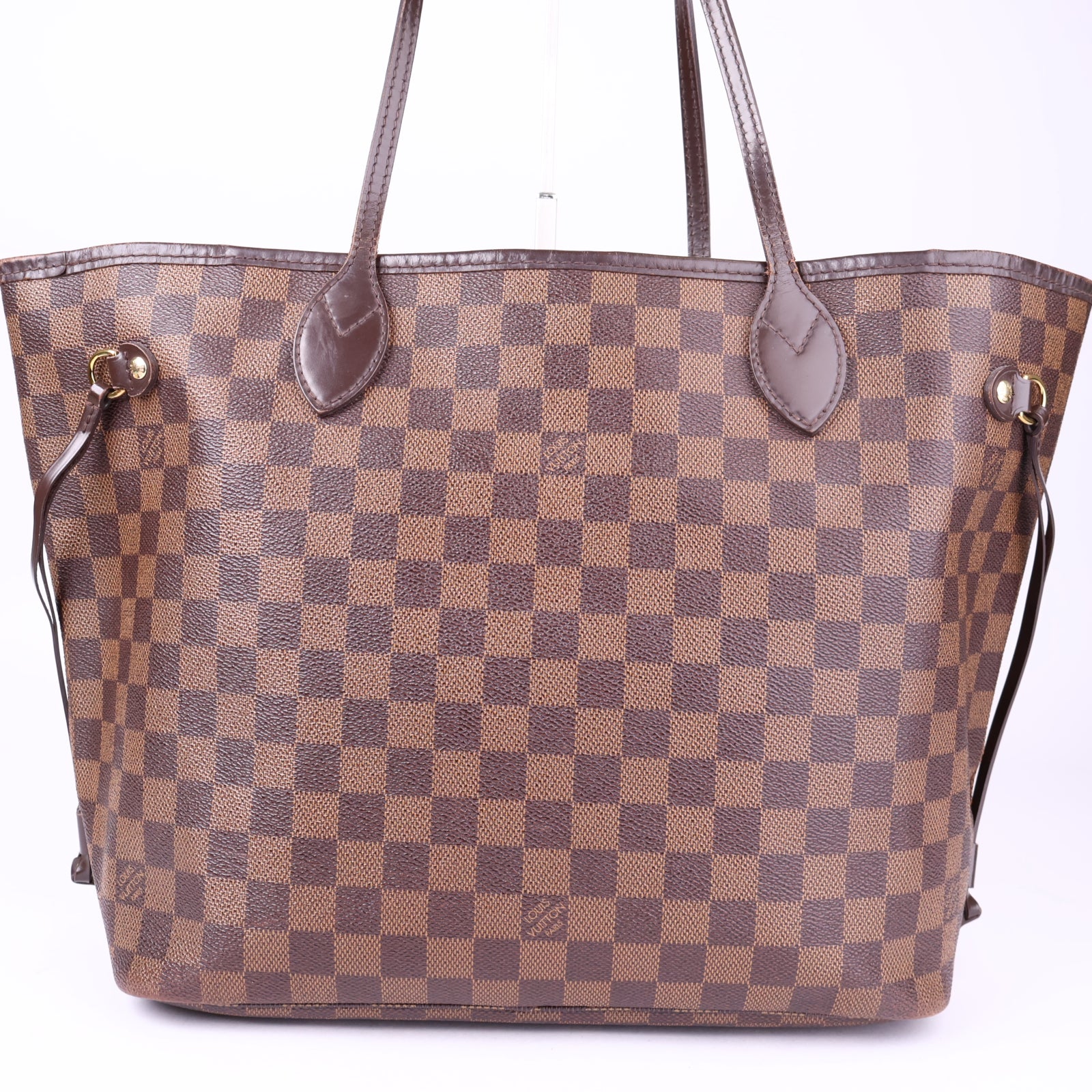 J3342 Louis Vuitton Damier Ebene Neverfull MM Tote Bag- Pre Owned