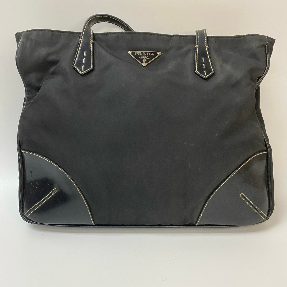 J2947# Prada Tote Bag Nylon Tote Bag | Pre-Owned Nylon