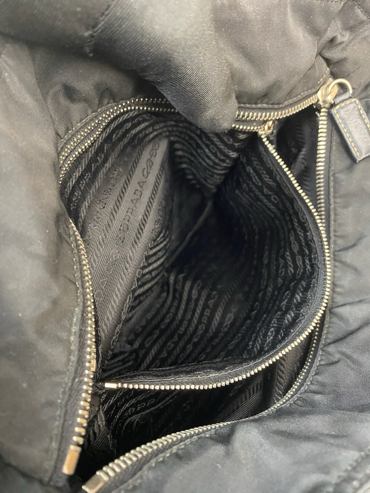 J2947# Prada Tote Bag Nylon Tote Bag | Pre-Owned Nylon