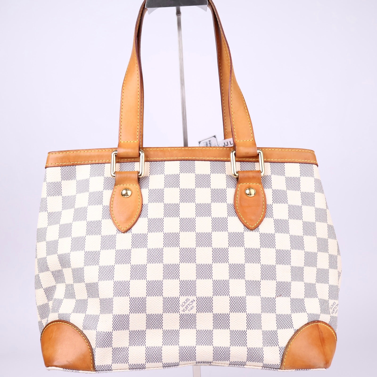 J3257 Louis Vuitton Damier Azur Canvas Hampstead Bag- Pre Owned