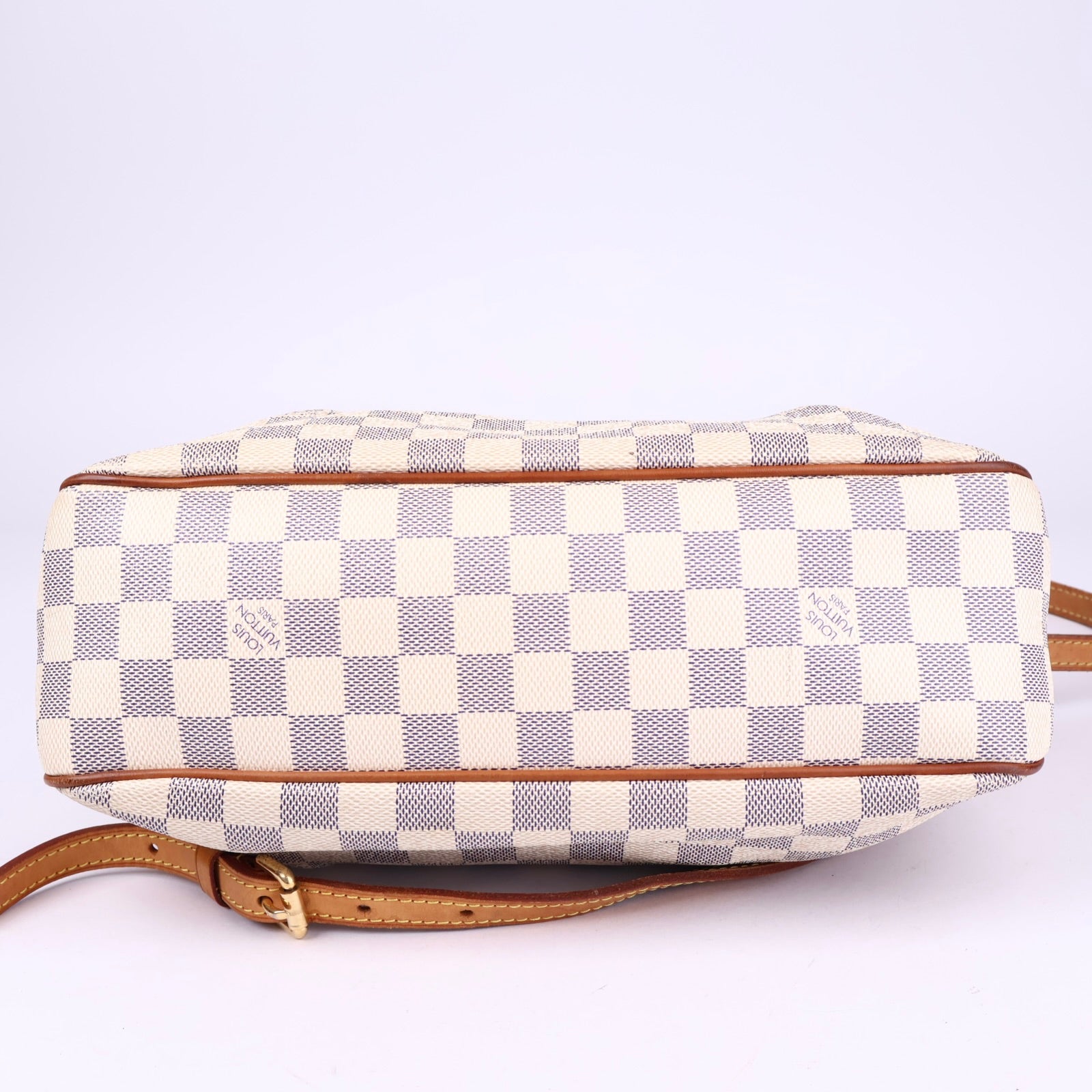 J3256  Louis Vuitton Siracusa Handbag Damier PM Crossbody Bag- Pre Owned