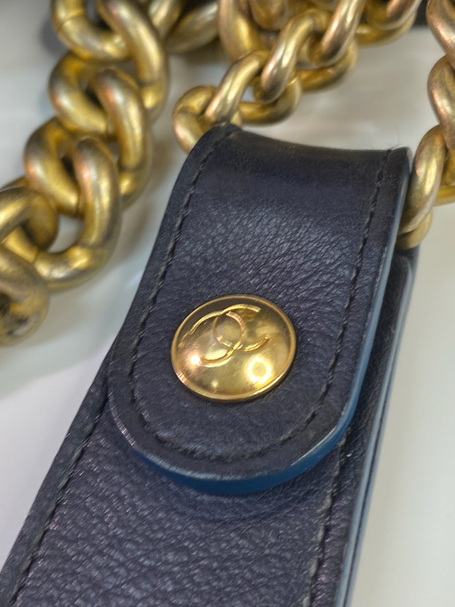 J2943 Chanel Shoulder Bag on my Should' Small Drawstring Bag | Pre-Owned