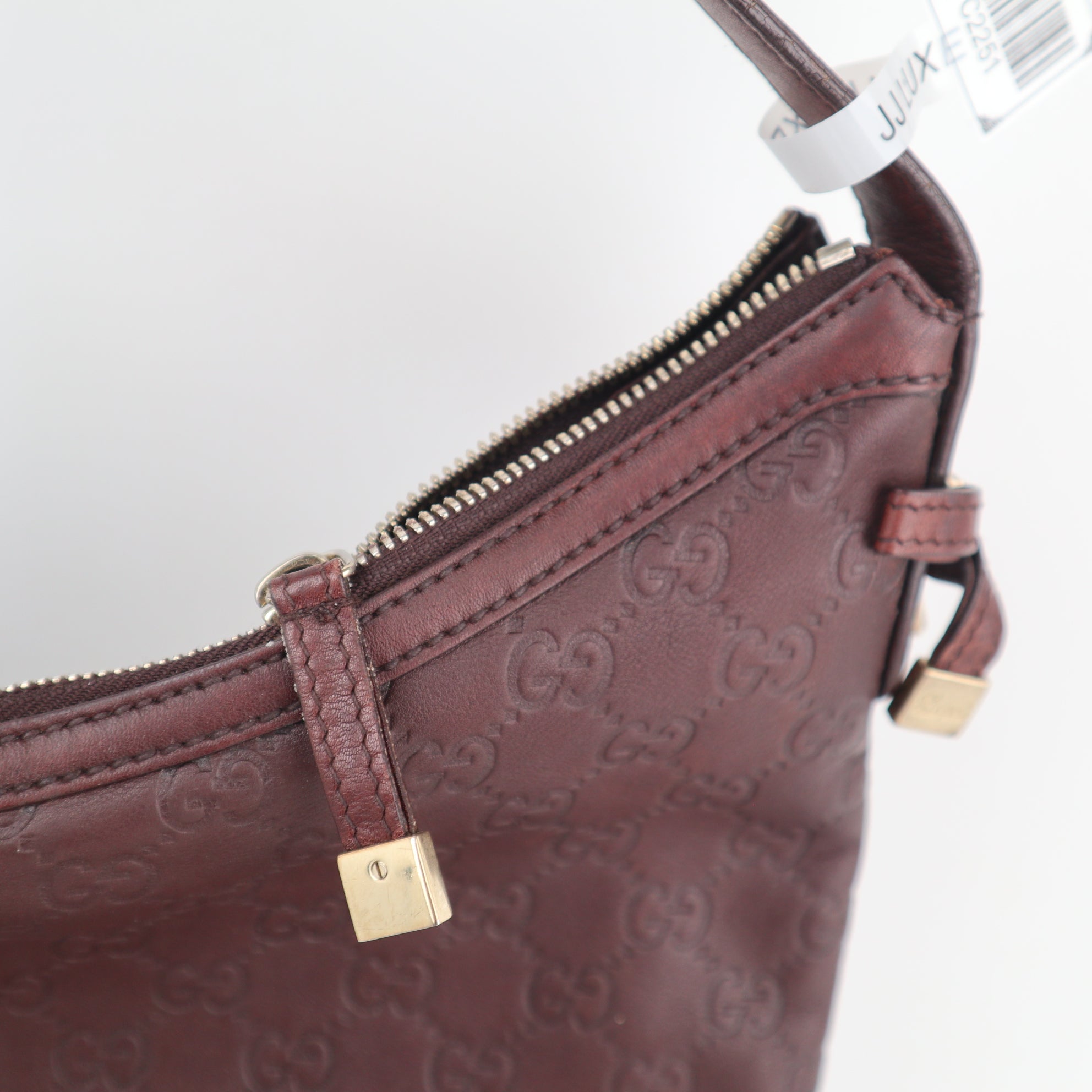C2251 Gucci Tote Bag Guccissima Princy Hobo | Pre-Owned Very Good Brown Guccissima Leather