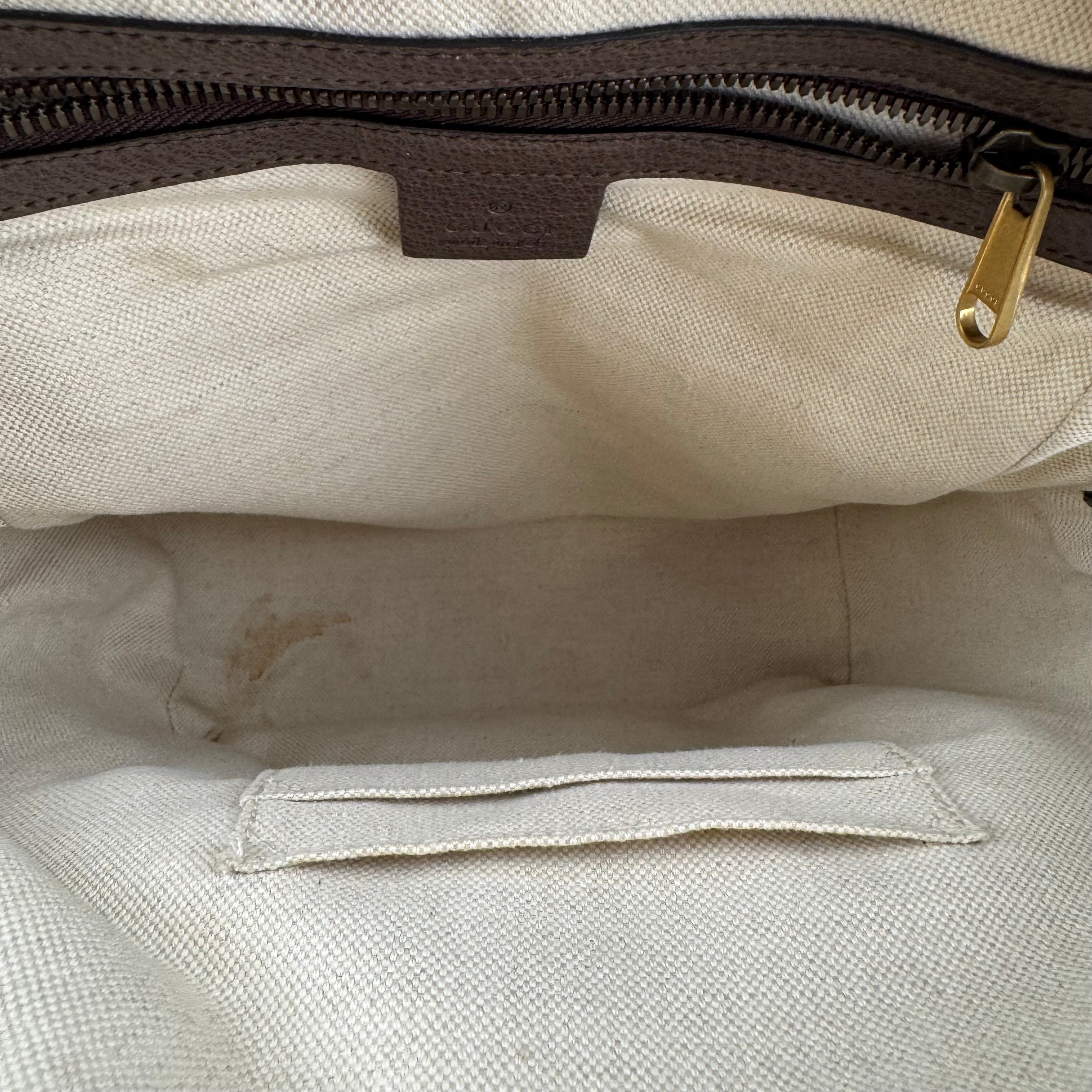 Gucci GG Supreme Canvas Ophidia Backpack Backpack J3241 | Pre-Owned Like New Canvas
