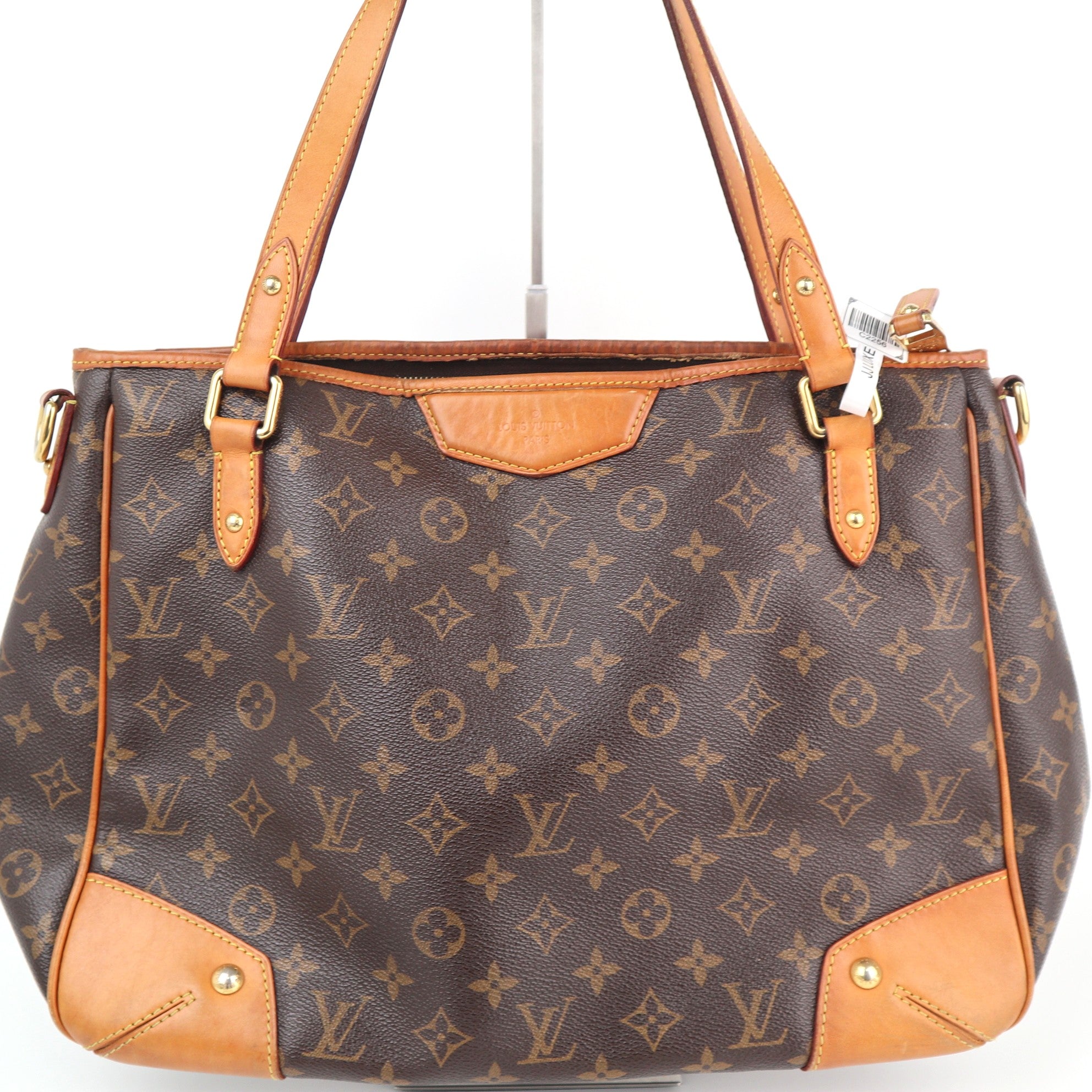 C2256 Louis Vuitton Shoulder Bag Estrela MM | Pre-Owned Very Good Brown Monogram Coated Canvas And Leather Trim