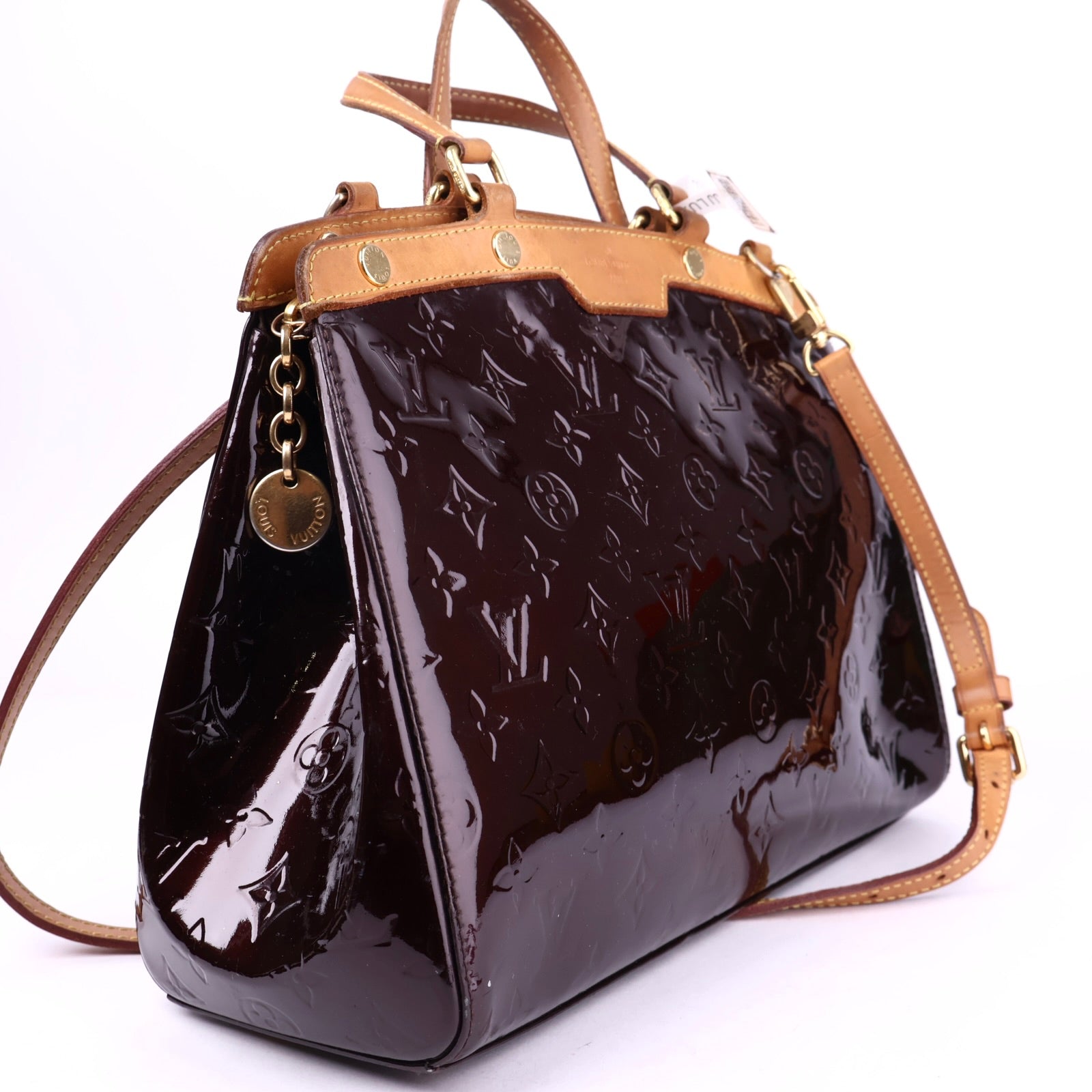 J3274 Louis Vuitton Monogram Vernis Brea MM - Pre Owned