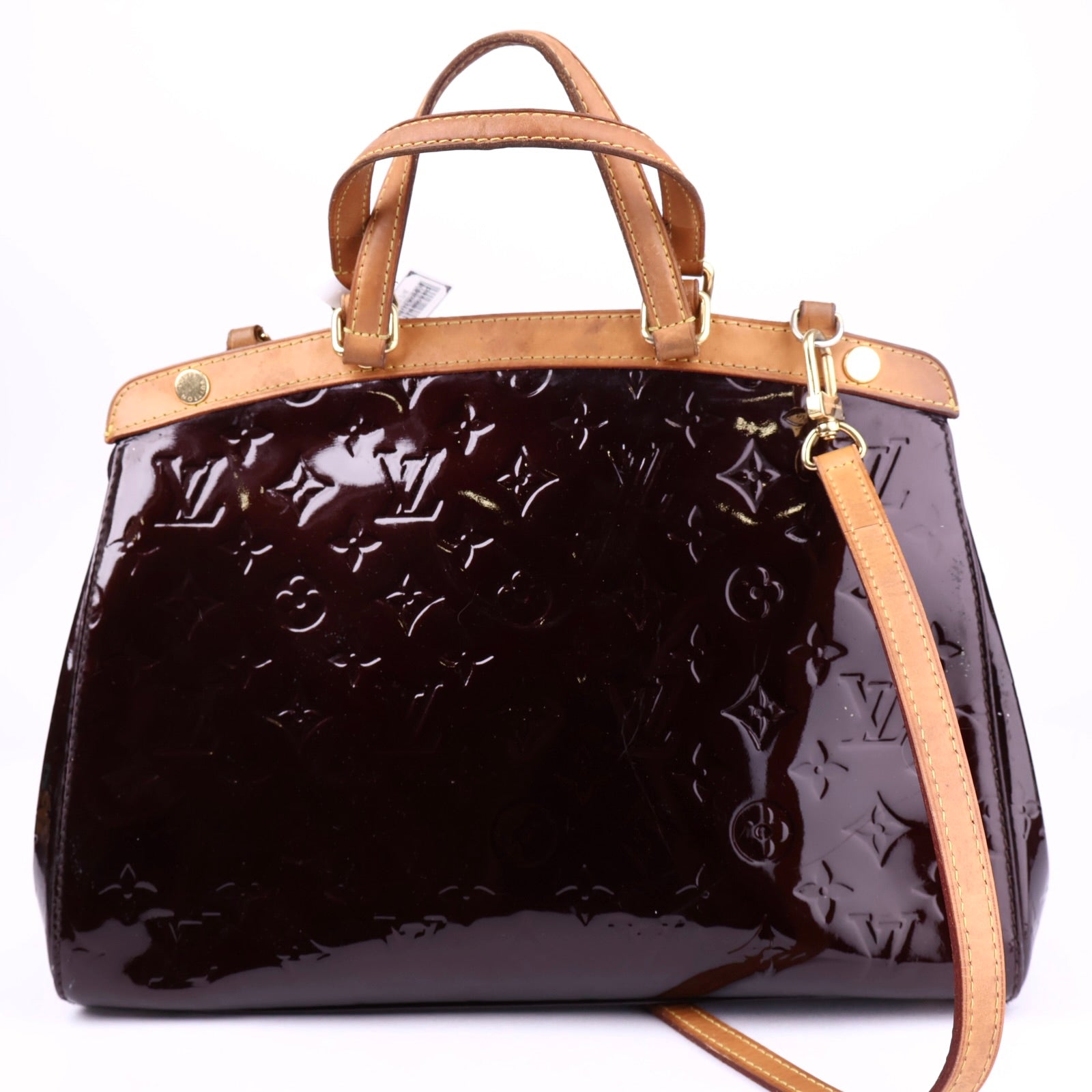 J3274 Louis Vuitton Monogram Vernis Brea MM - Pre Owned