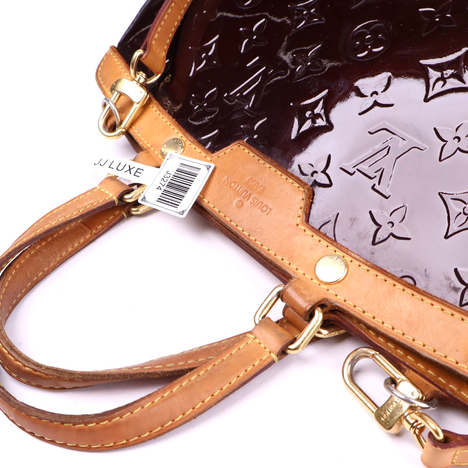 J3274 Louis Vuitton Monogram Vernis Brea MM - Pre Owned