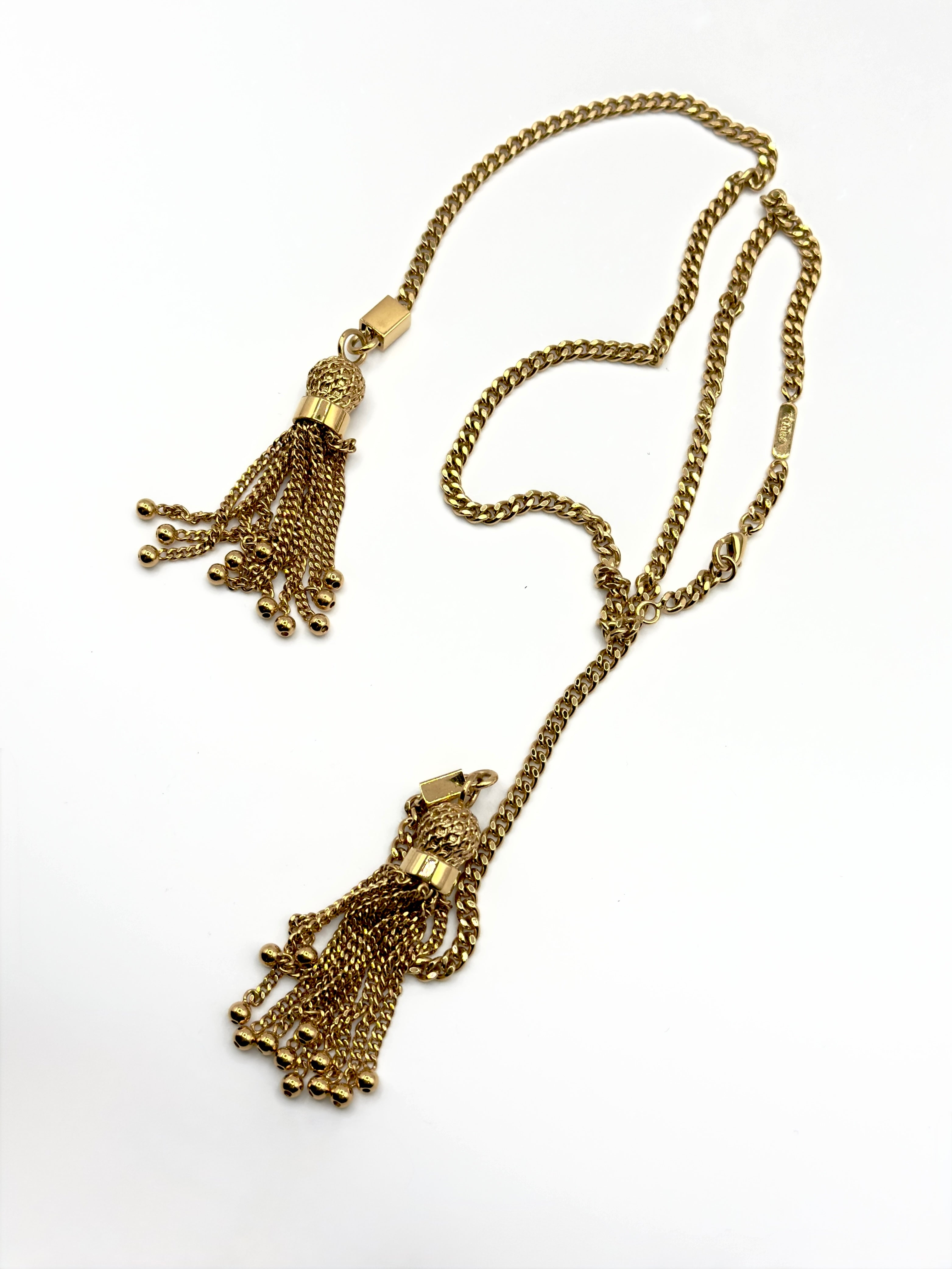 Chloé Long necklace Very Good with Tag, Gold, Metal