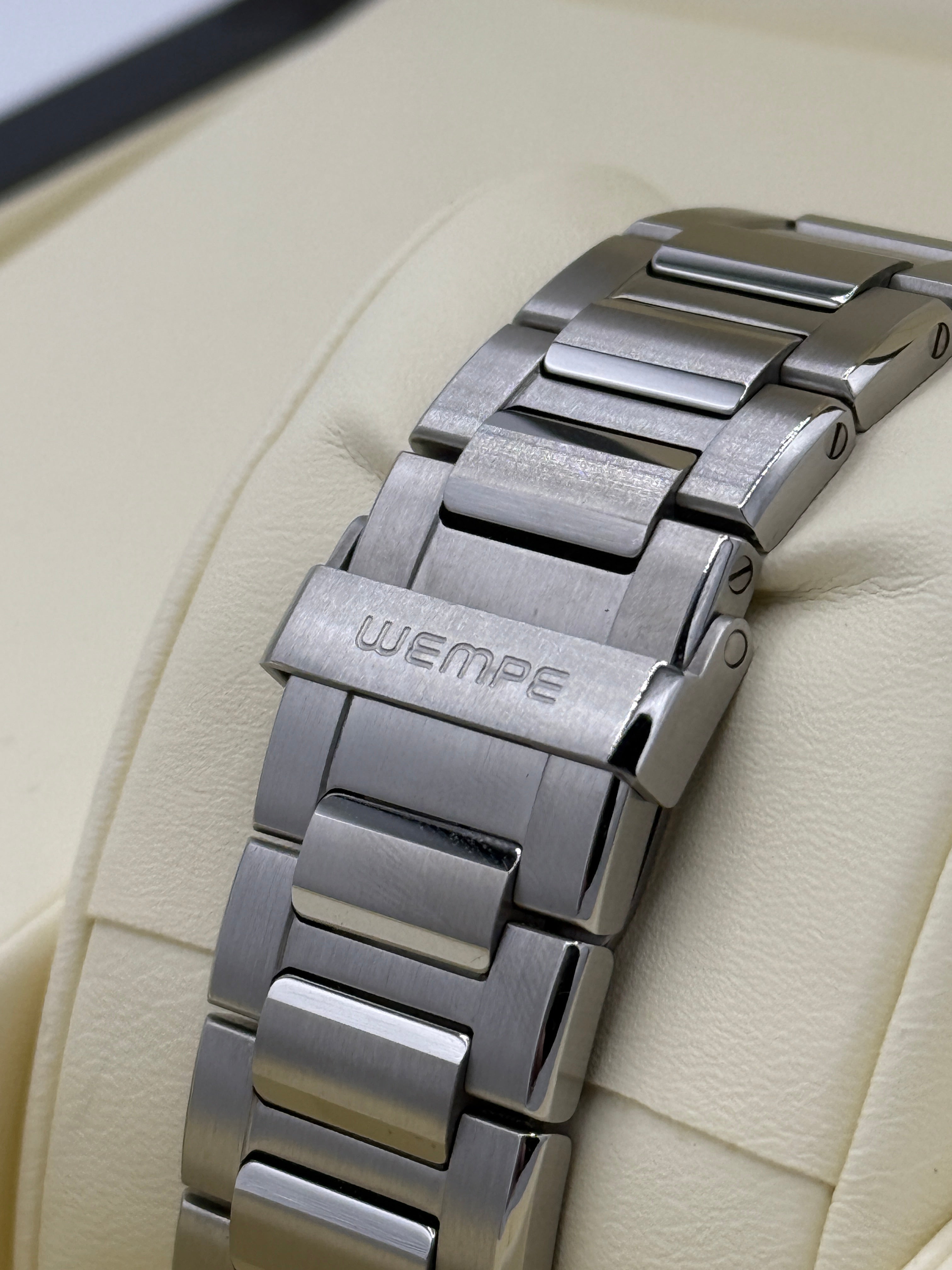 Wempe Watch Glashütte I/SA Iron Walker Ref.WI100031 2023 Full Set wie Neu