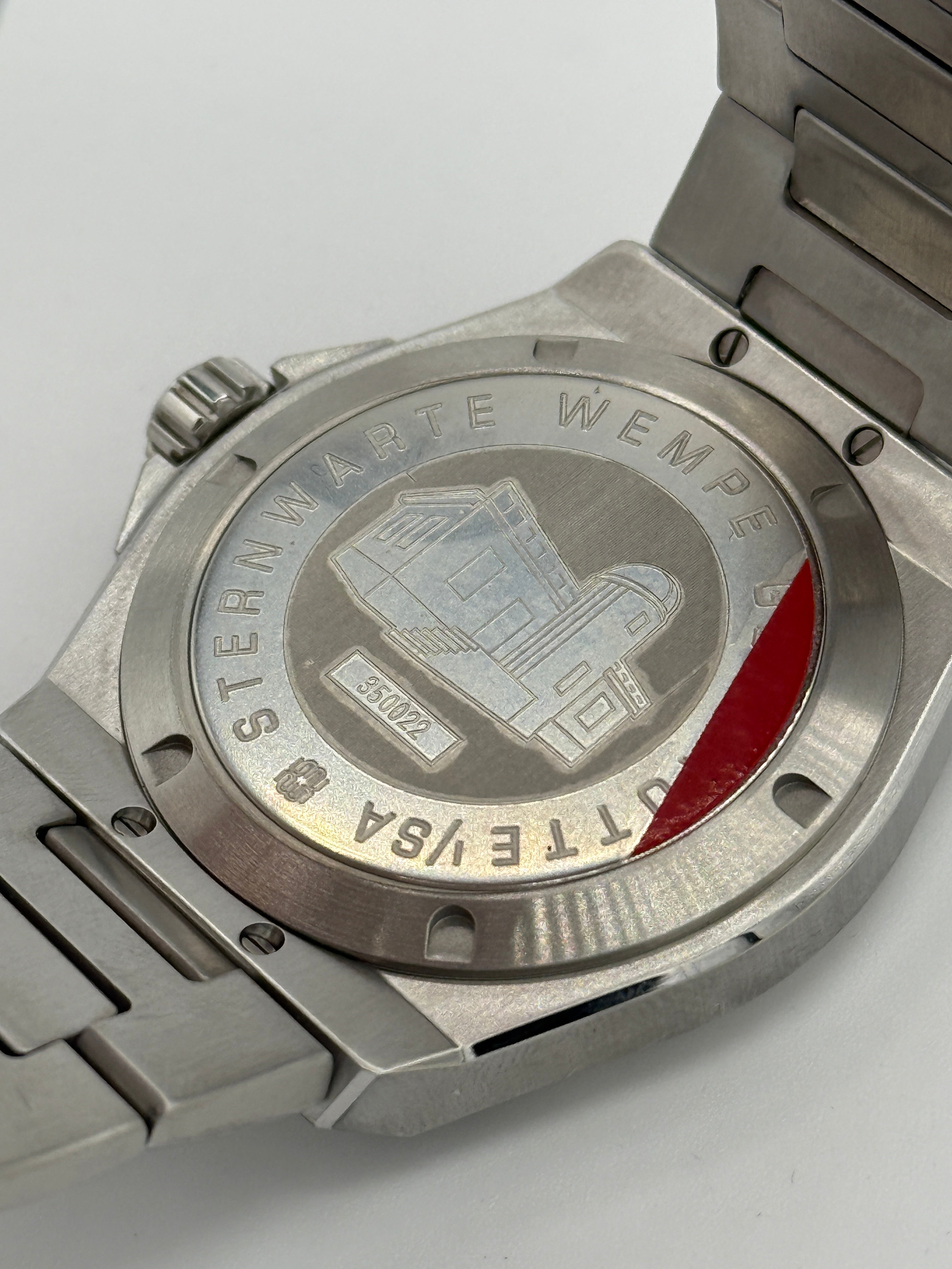 Wempe Watch Glashütte I/SA Iron Walker Ref.WI100031 2023 Full Set wie Neu