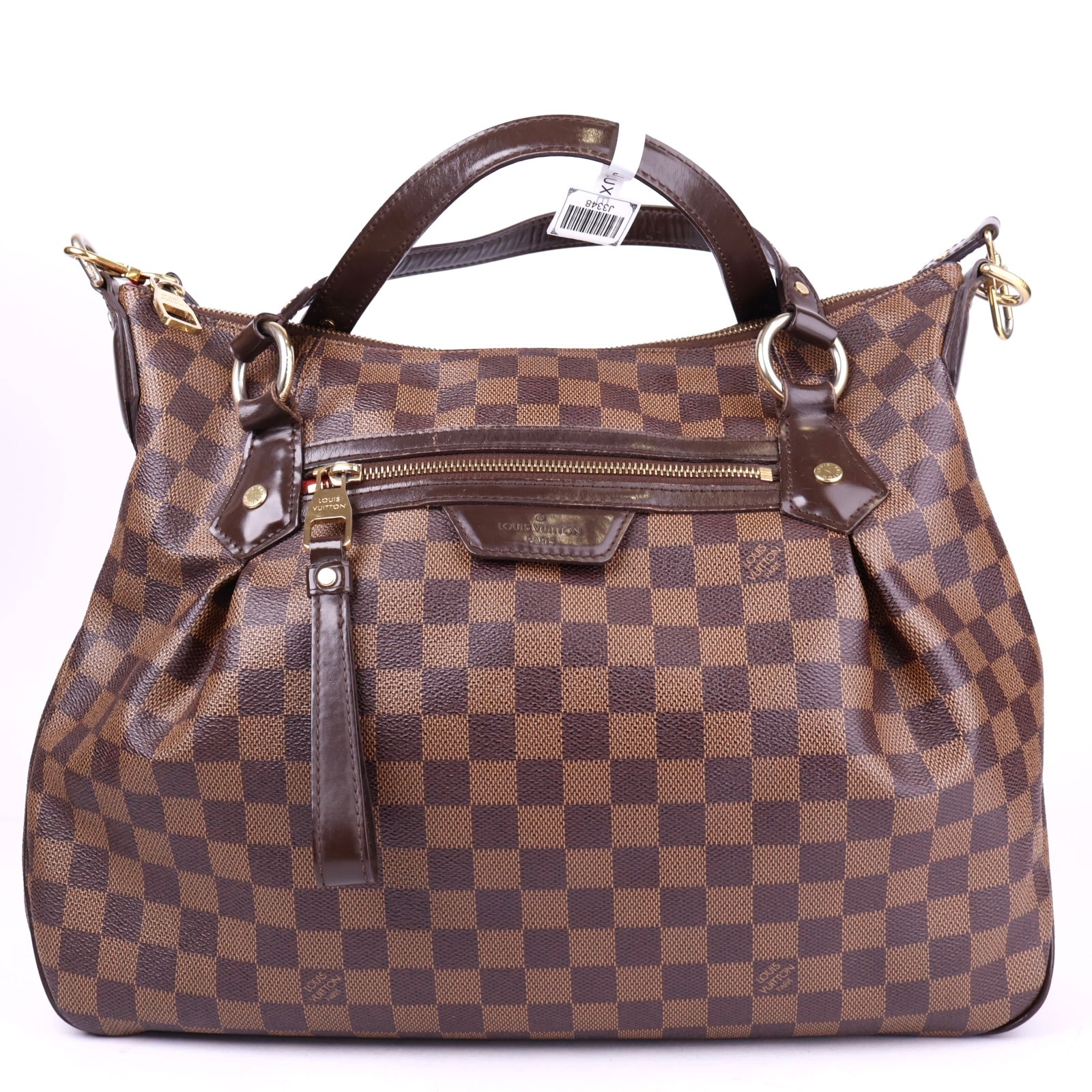 J3348 Louis Vuitton Damier Canvas Evora MM Bag- Pre Owned